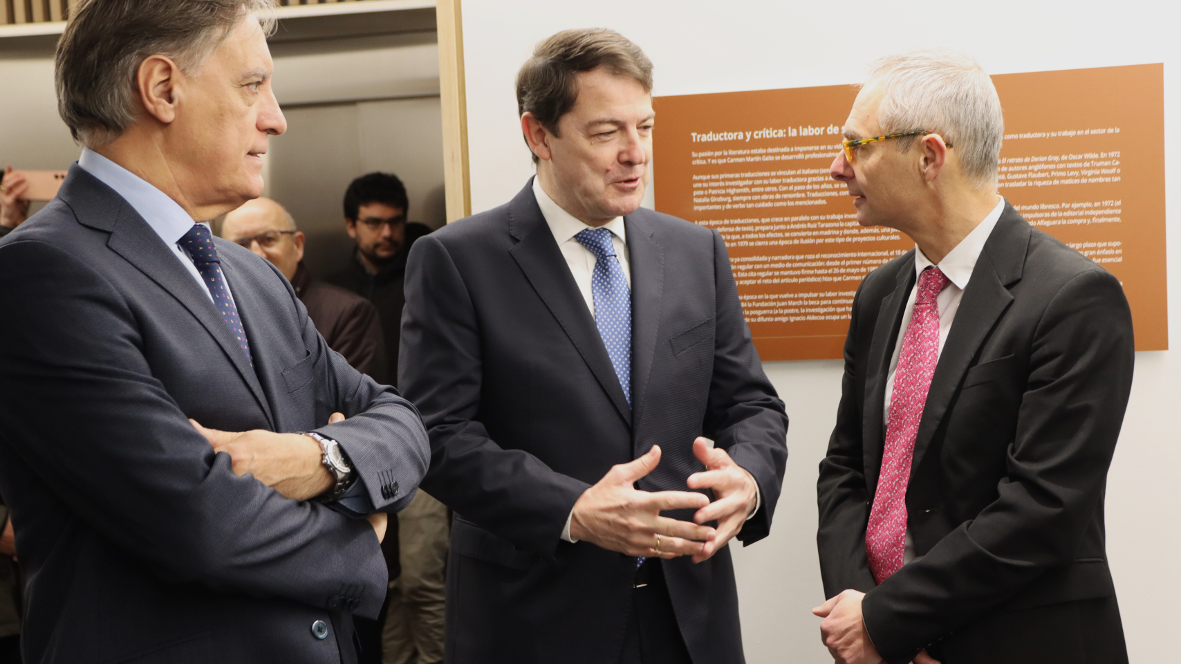 Acto de recepción de la documentación en el Centro Internacional del Español (CIEUSAL)