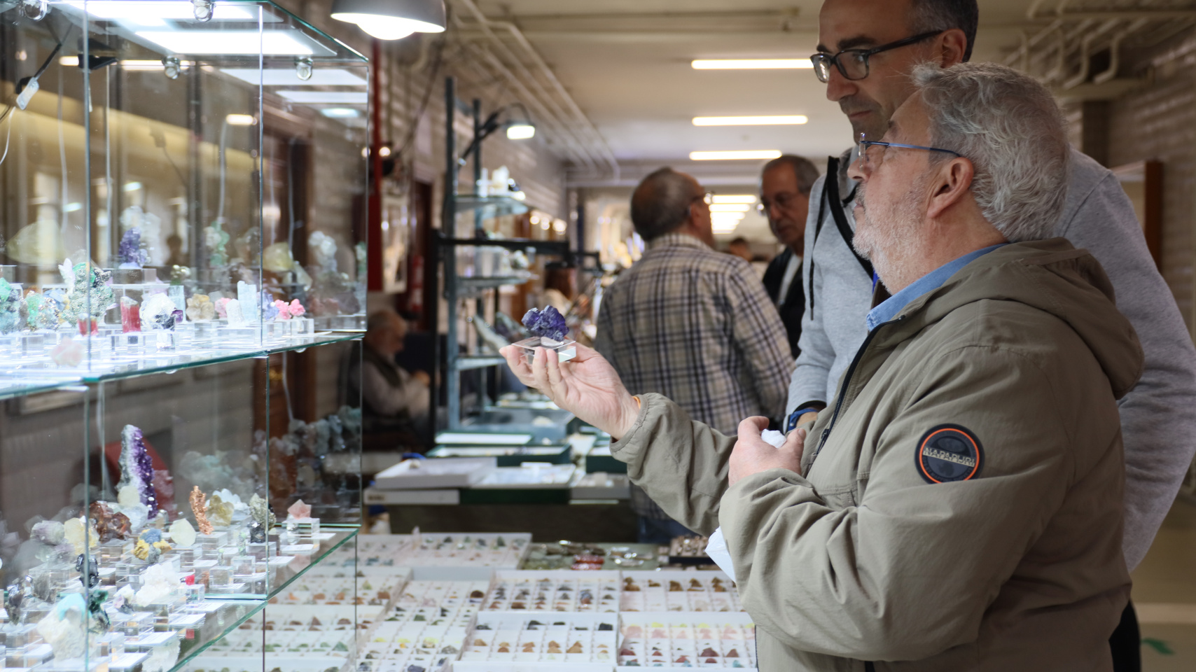 El Departamento de Geología de la Universidad de Salamanca inaugura la VIII Feria de Minerales