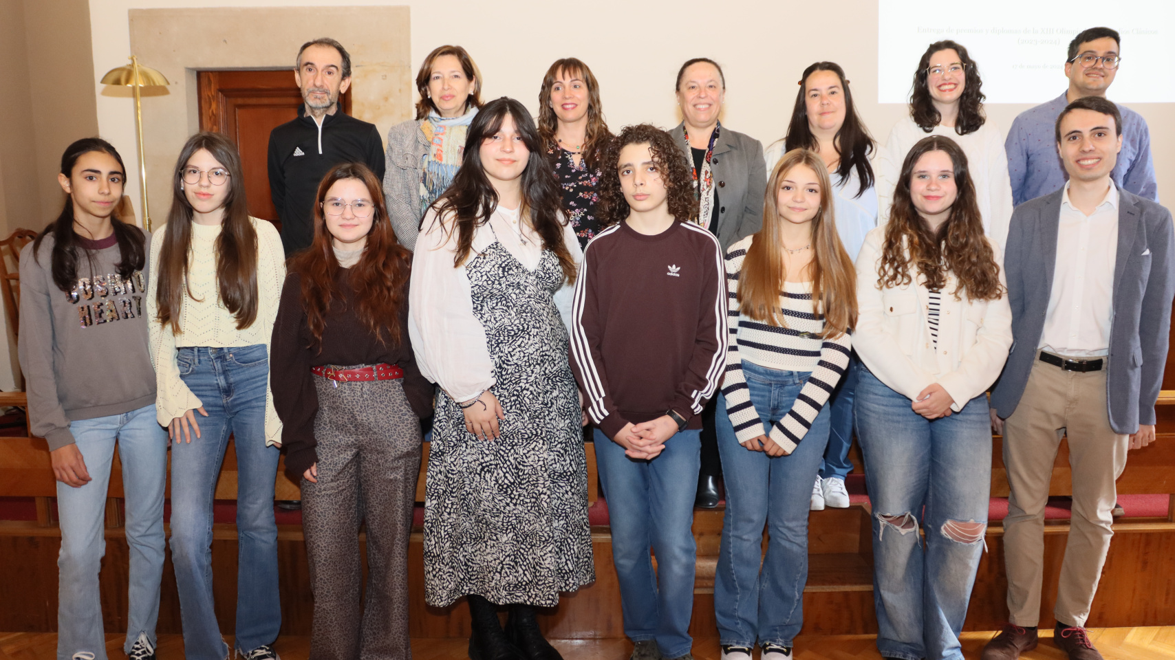 Premiados de la XIII Olimpiada de Cultura Clásica