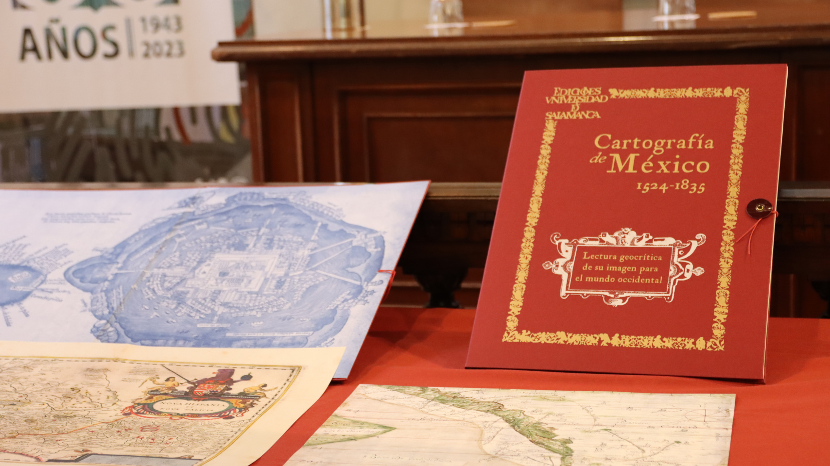 Cartografía de México en la Biblioteca Histórica de la Universidad de Salamanca