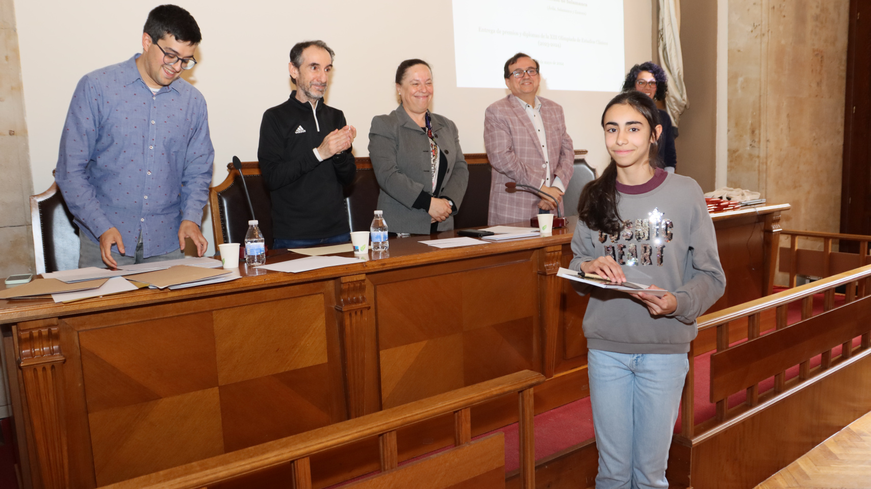 La Facultad de Filología acoge la entrega de premios de la XIII Olimpiada de Cultura Clásica