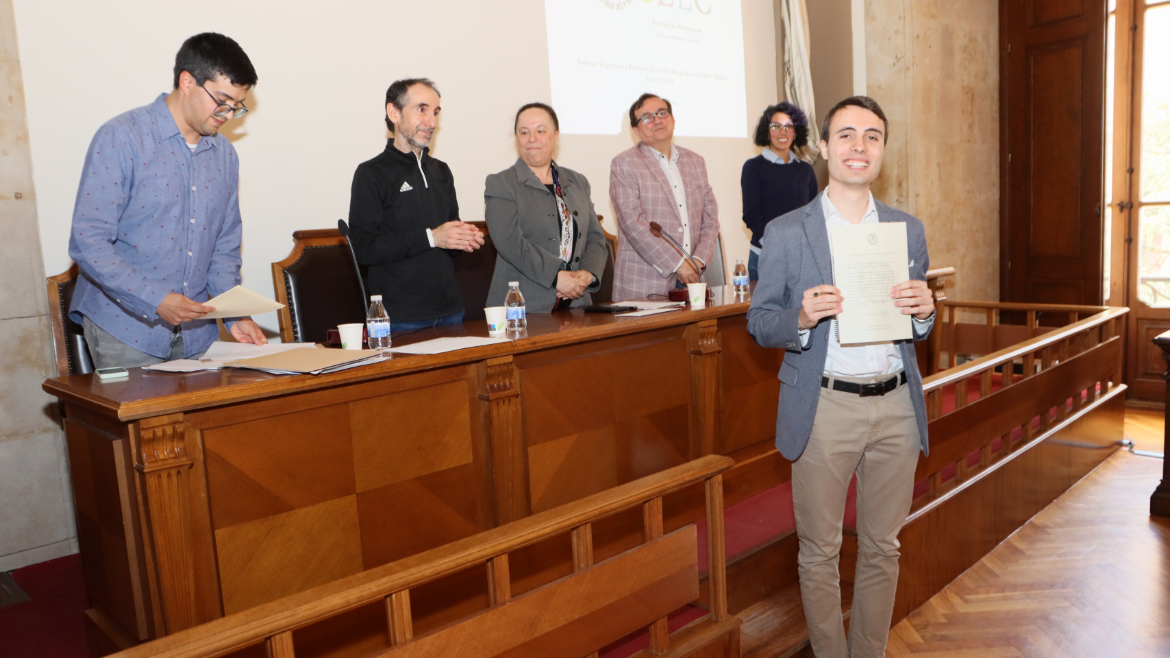La Facultad de Filología acoge la entrega de premios de la XIII Olimpiada de Cultura Clásica