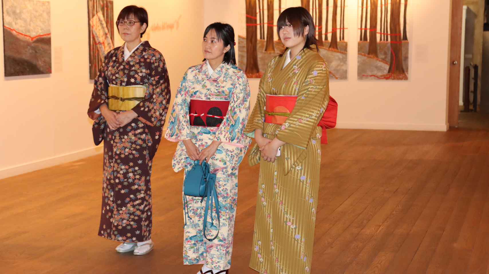 La exposición de la artista en el Centro Cultural Hispano-Japonés