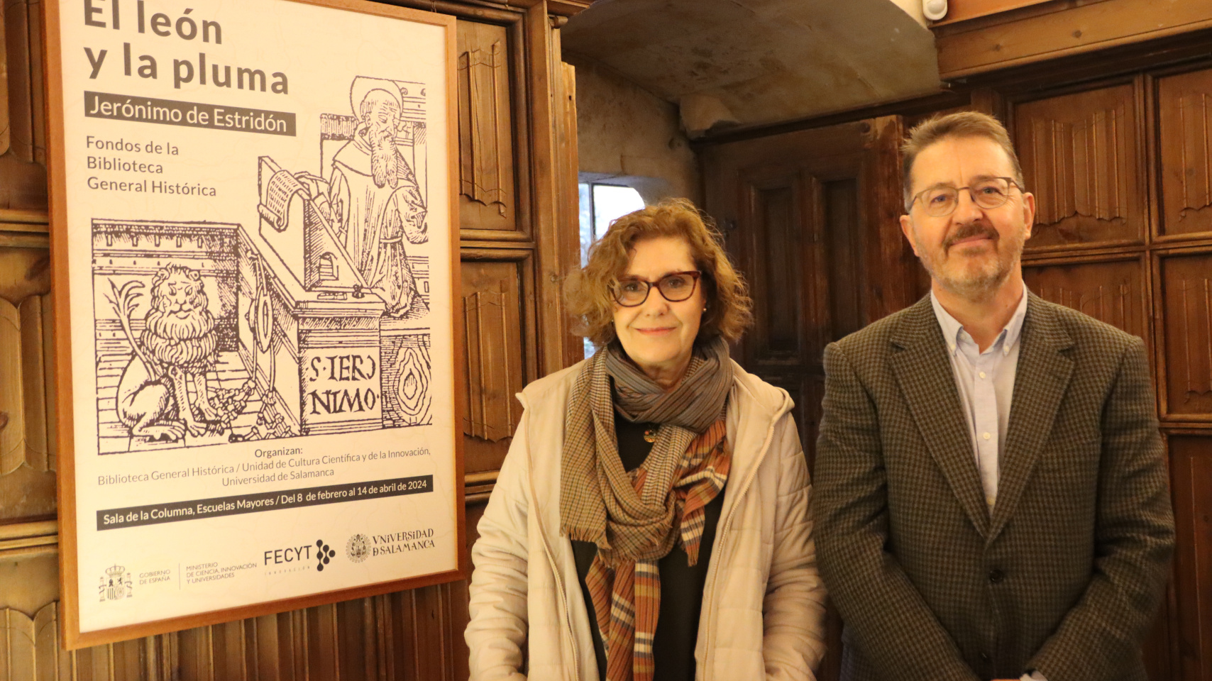 Presentación de la exposición bibliográfica “El León y la Pluma. Jerónimo de Estridón