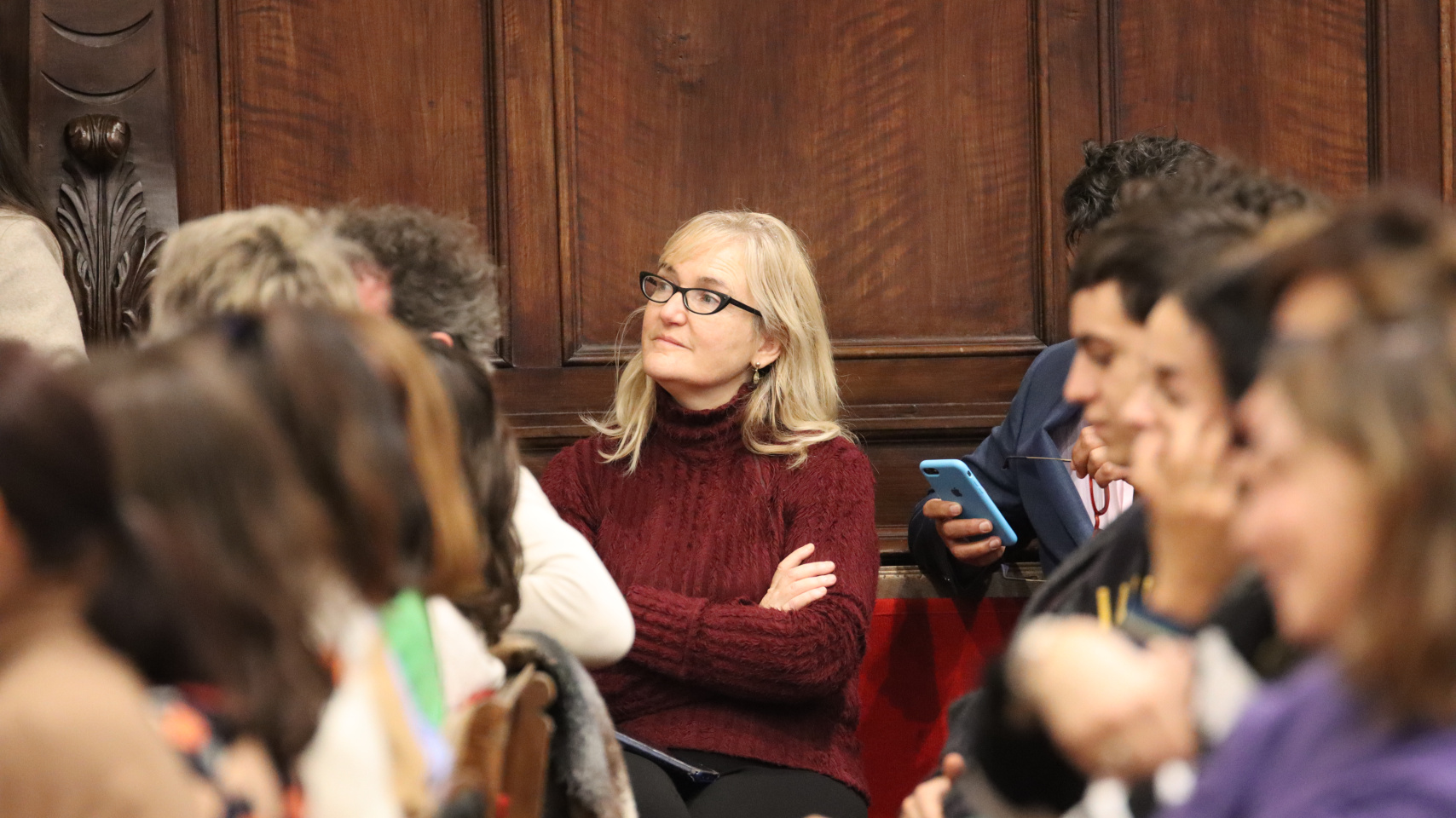 Interpretación por parte de Rozalén en el  Paraninfo de la Universidad