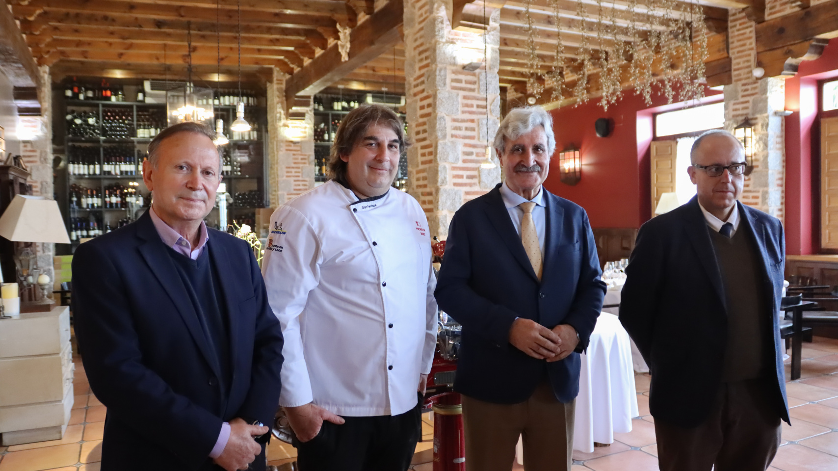 Román Hernández, Nicolás Sánchez, José Sánchez y José M. Mateos Roco