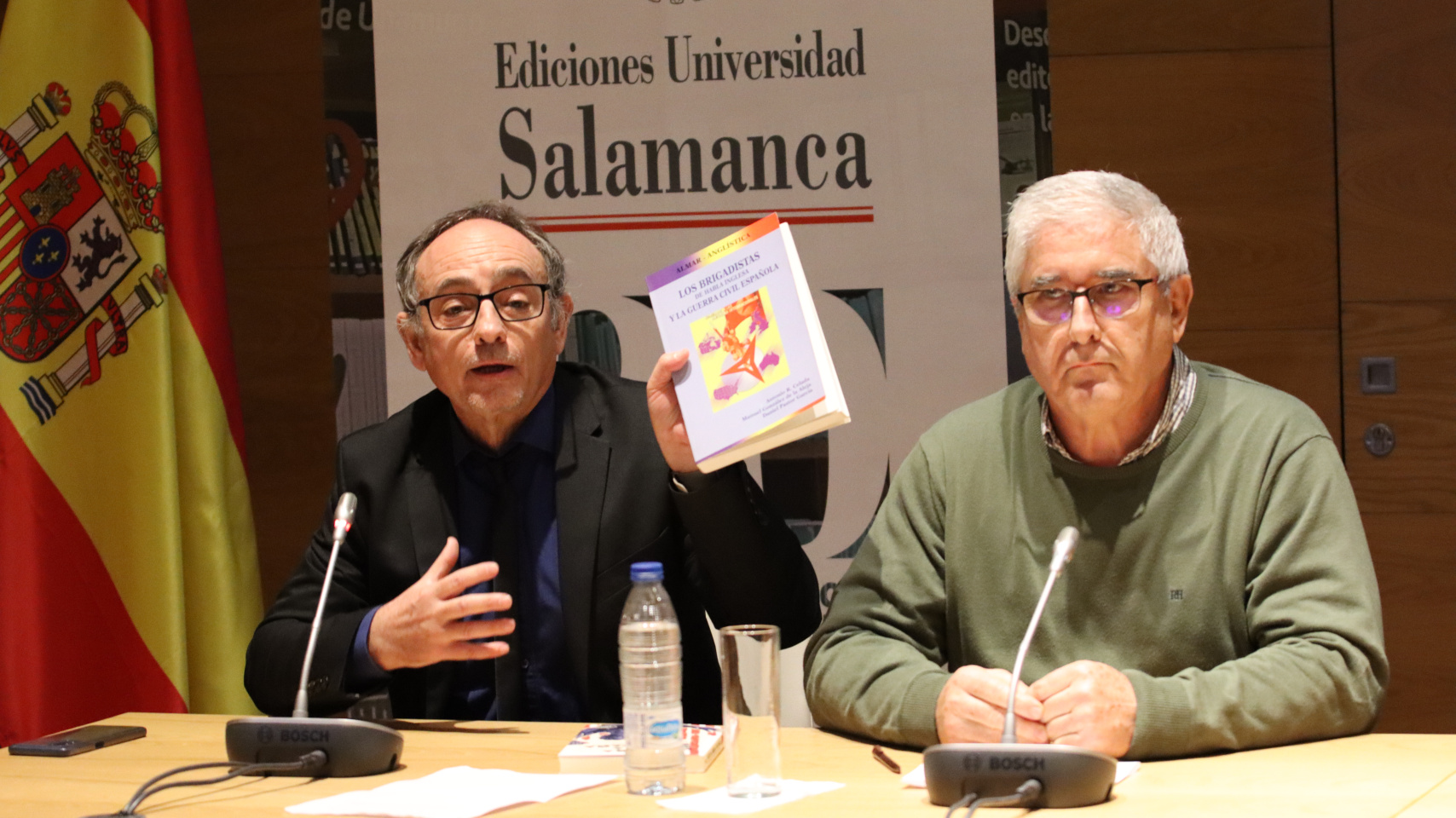 Manuel González de la Aleja (izquierda) y Daniel Pastor García