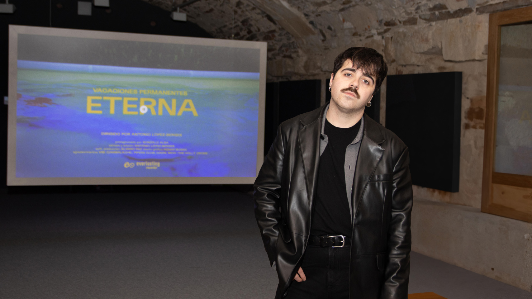 Iván Andrés, cantante del grupo 'Vacaciones permanentes'.