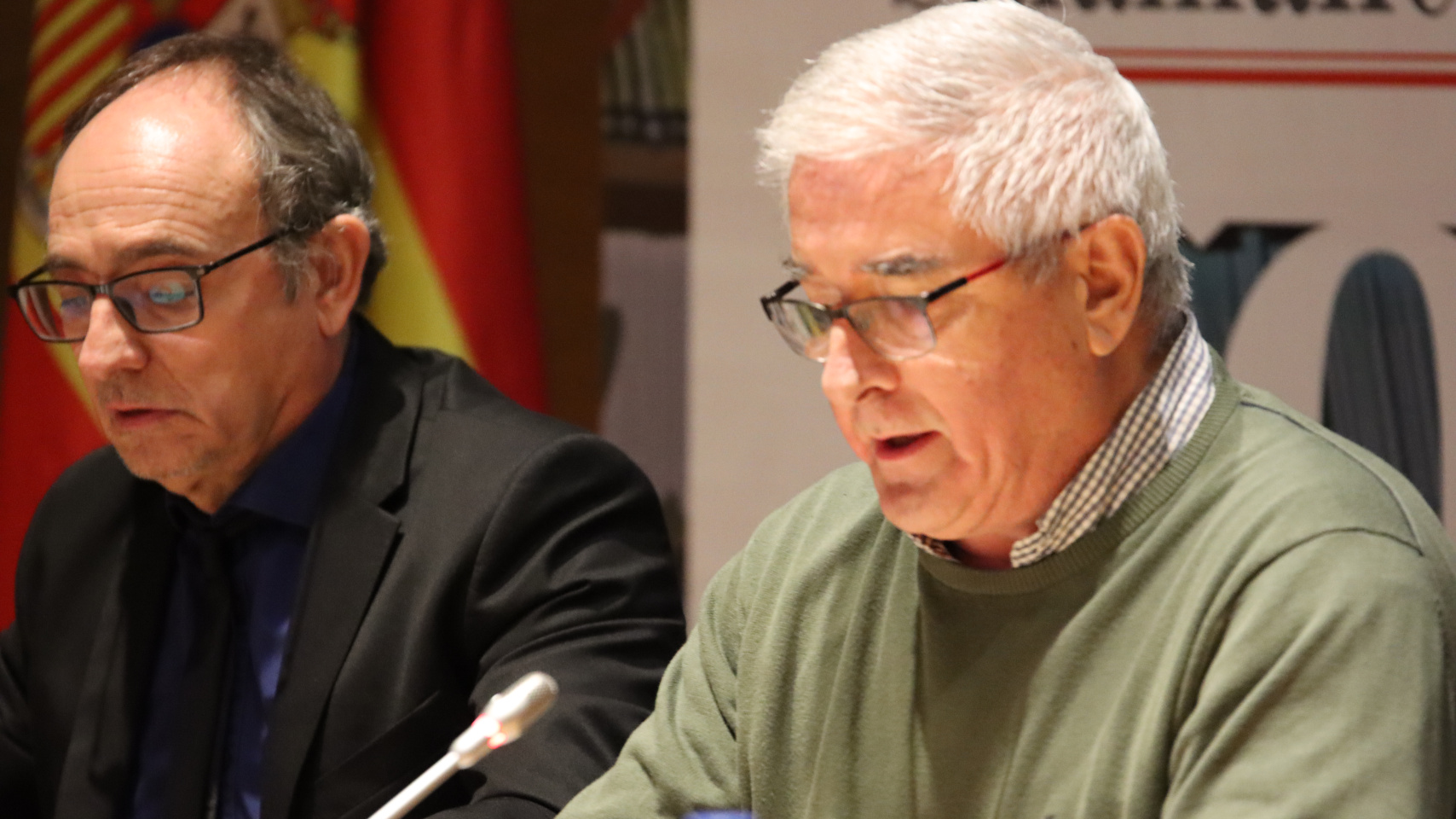 Manuel González de la Aleja (izquierda) y Daniel Pastor García