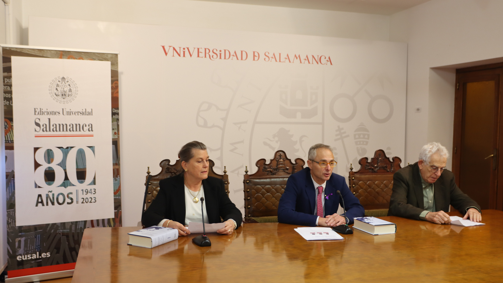 Rueda de prensa de la presentación de la obra ‘Miguel de Unamuno. Epistolario II’