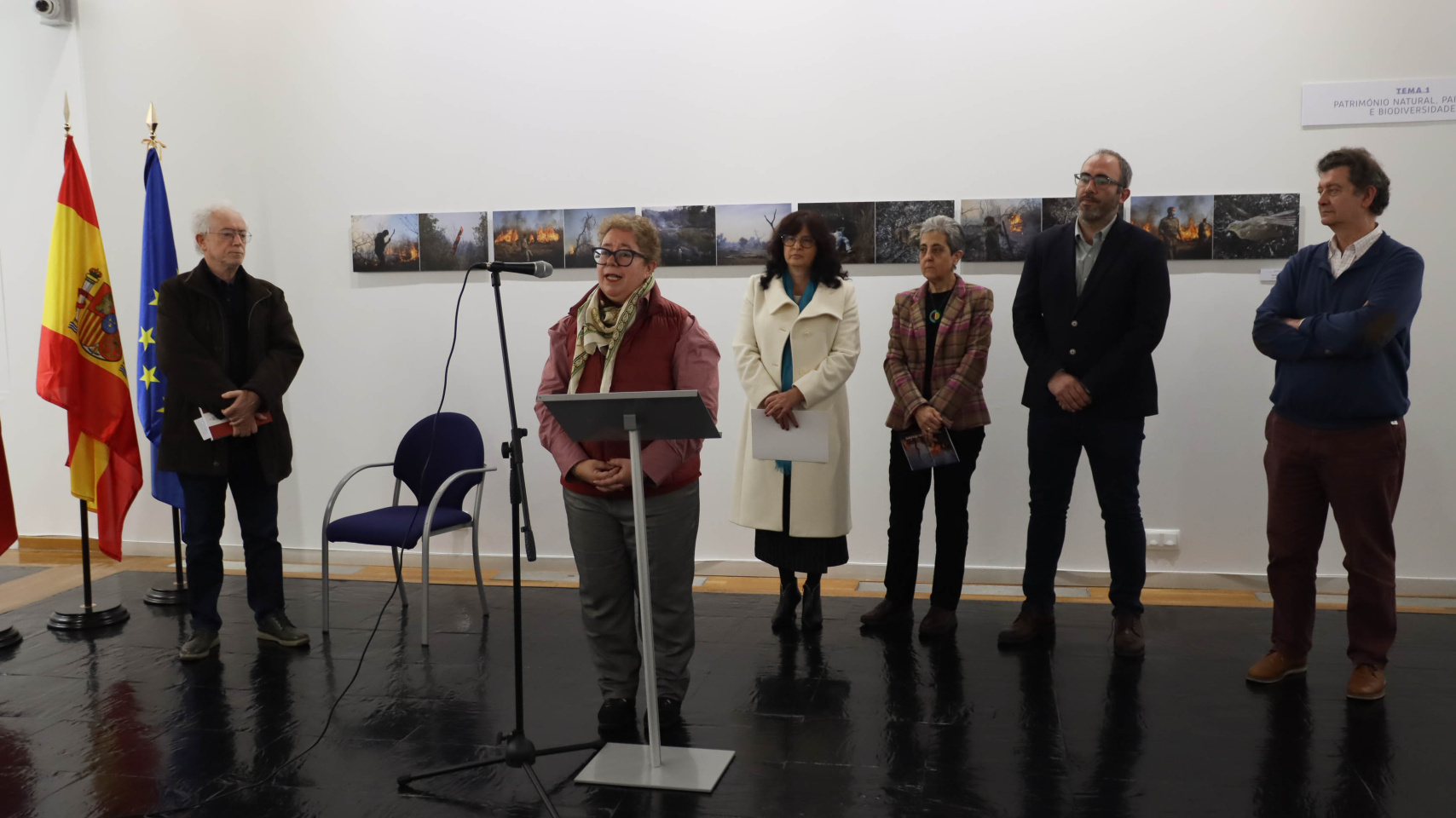 Inauguración de la muestra "Transversalidades"