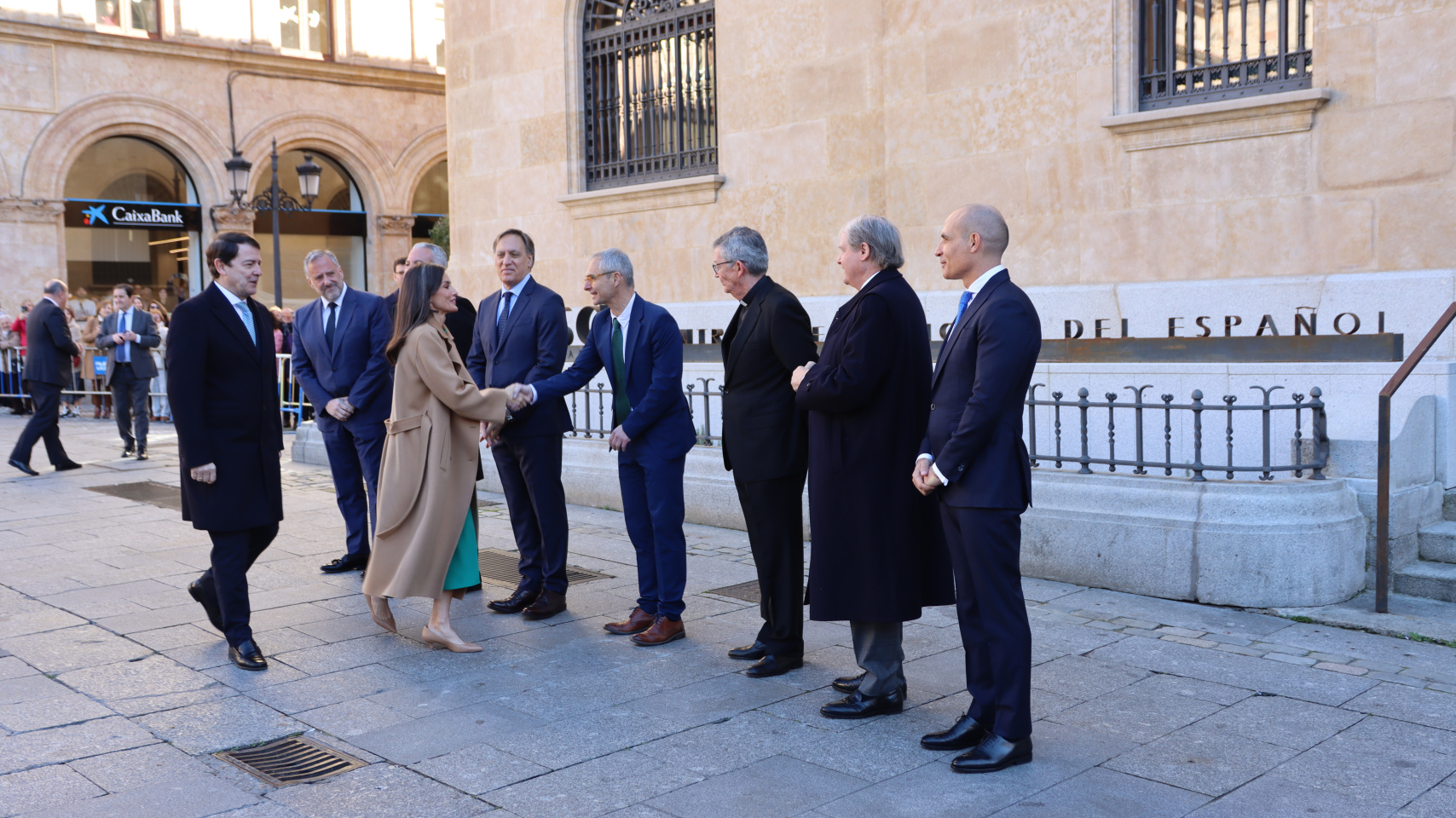 La Reina Letizia visita el Centro Internacional del Español de la USAL