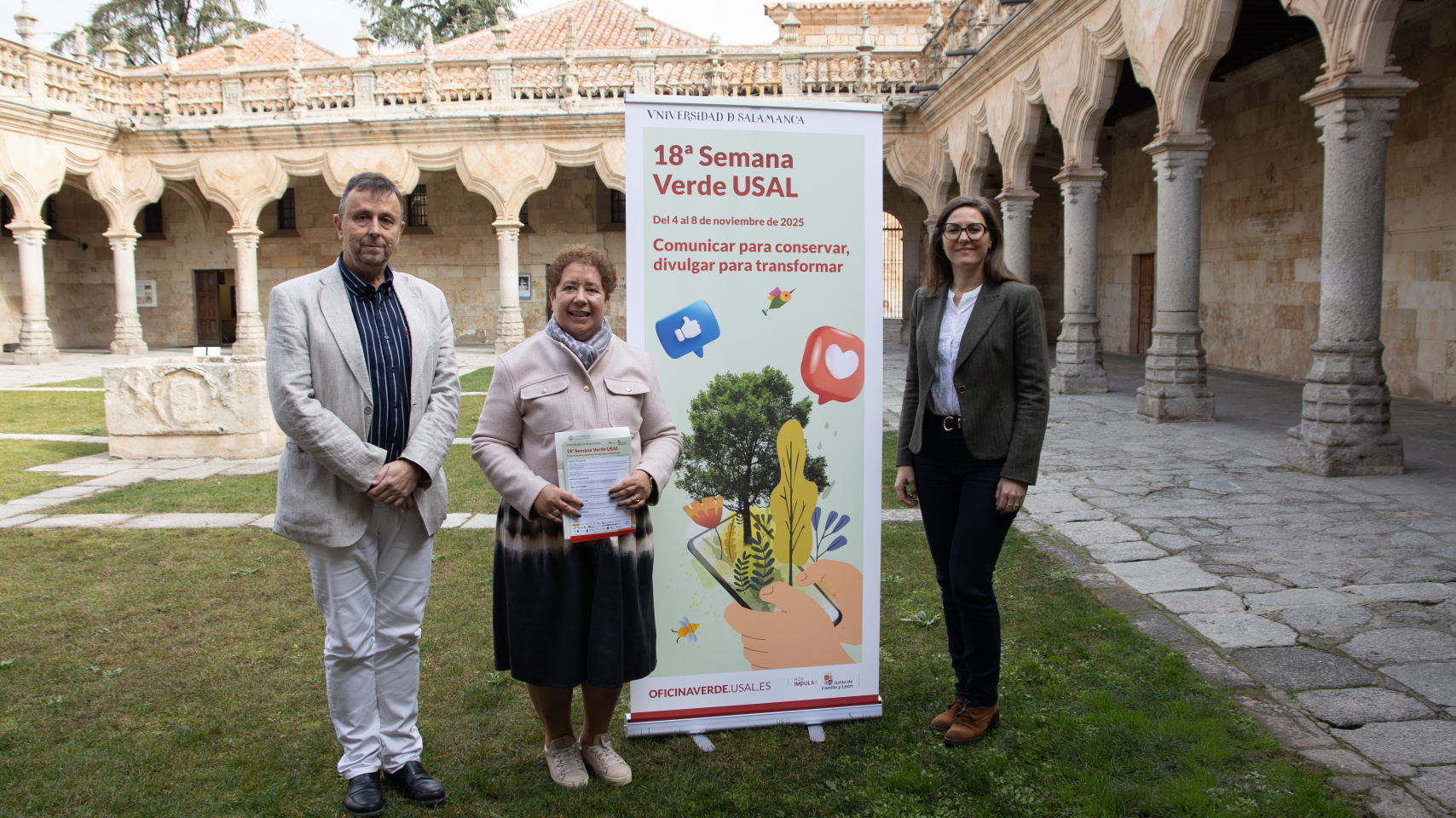 La Universidad de Salamanca celebra la 18ª Semana Verde bajo el lema “Comunicar para conservar, divulgar para transformar”