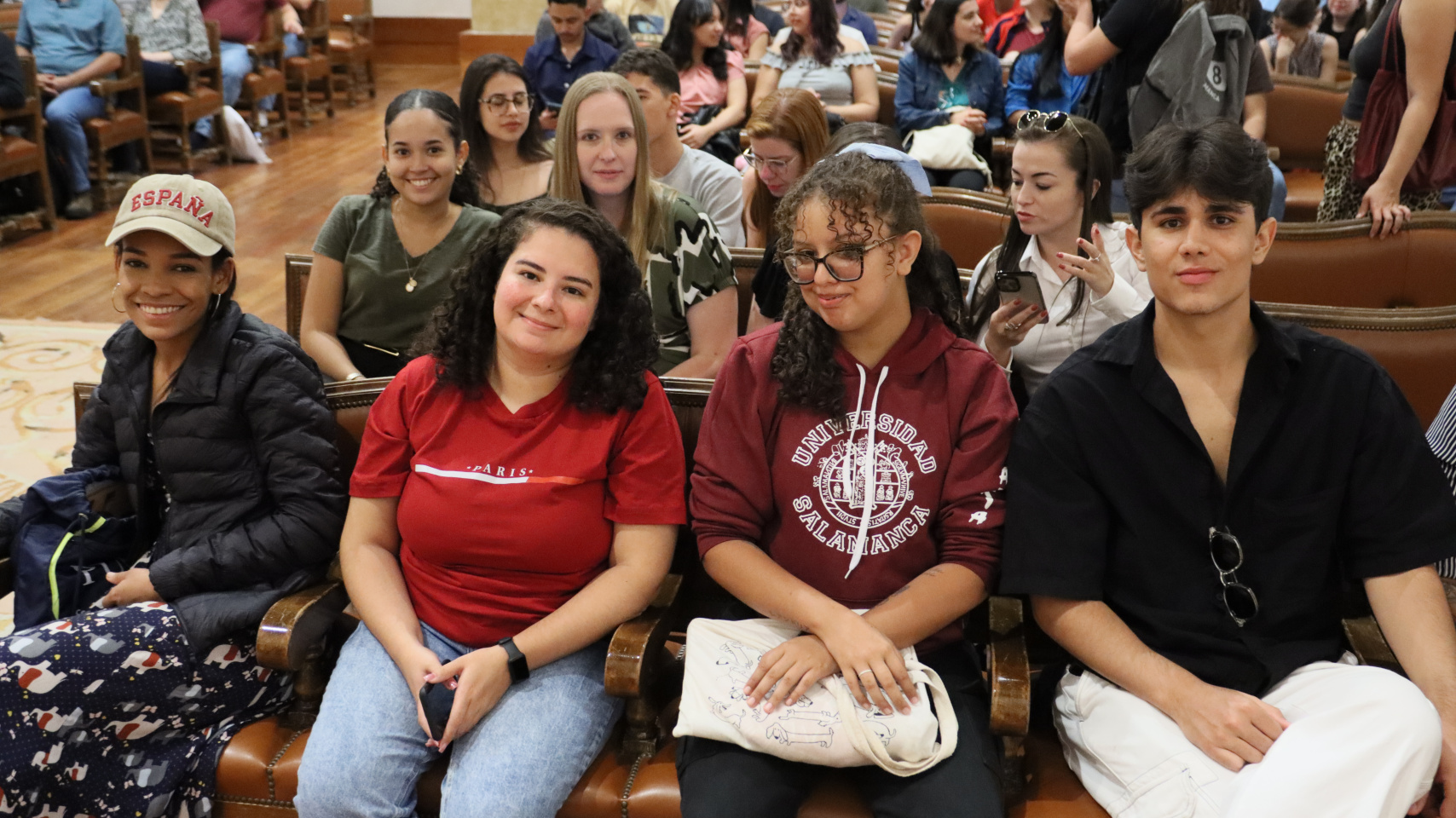 Acto de bienvenida a los estudiantes brasileños del programa ‘Top España’