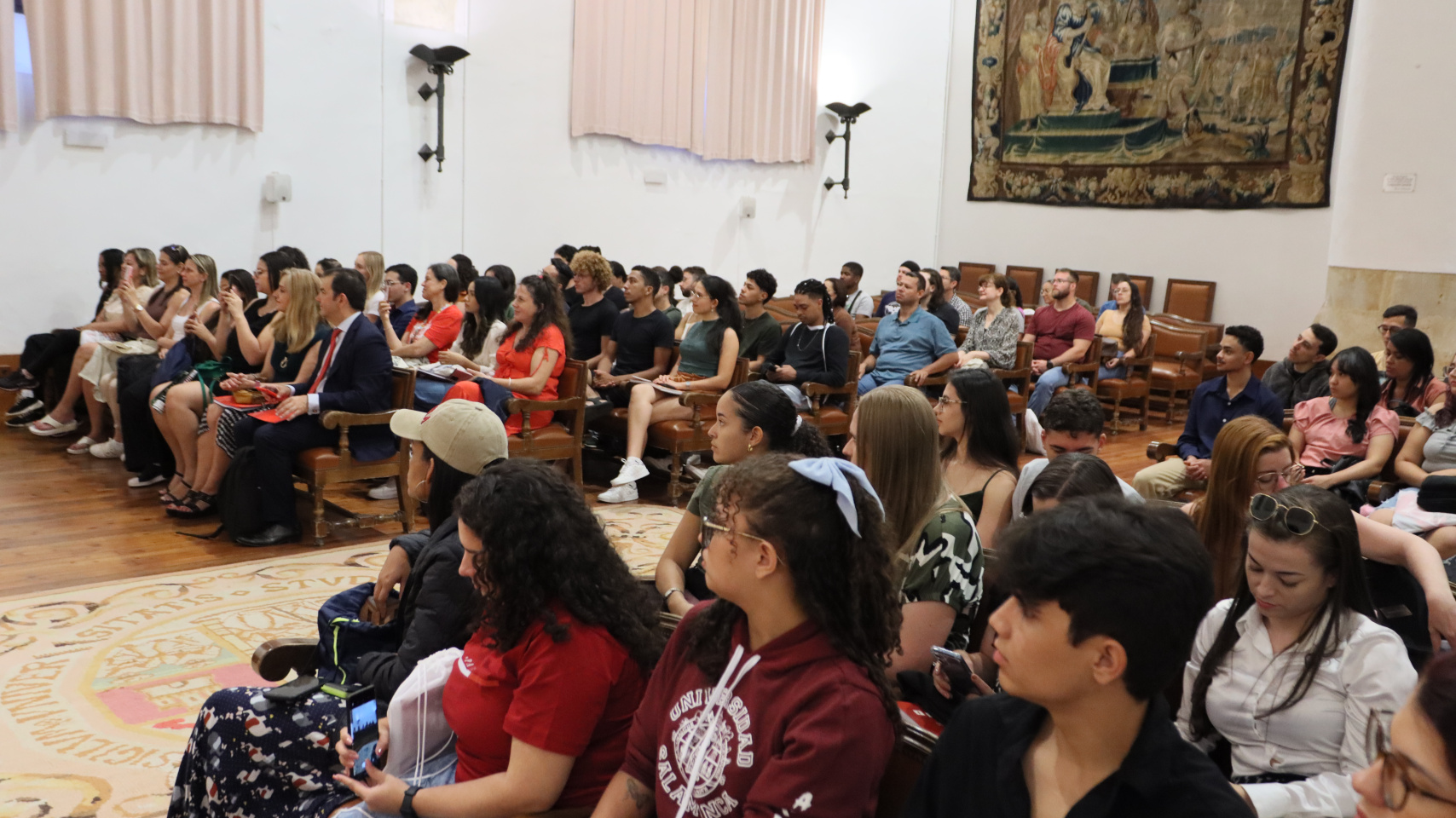La Universidad de Salamanca da la bienvenida a los estudiantes brasileños del programa Top España