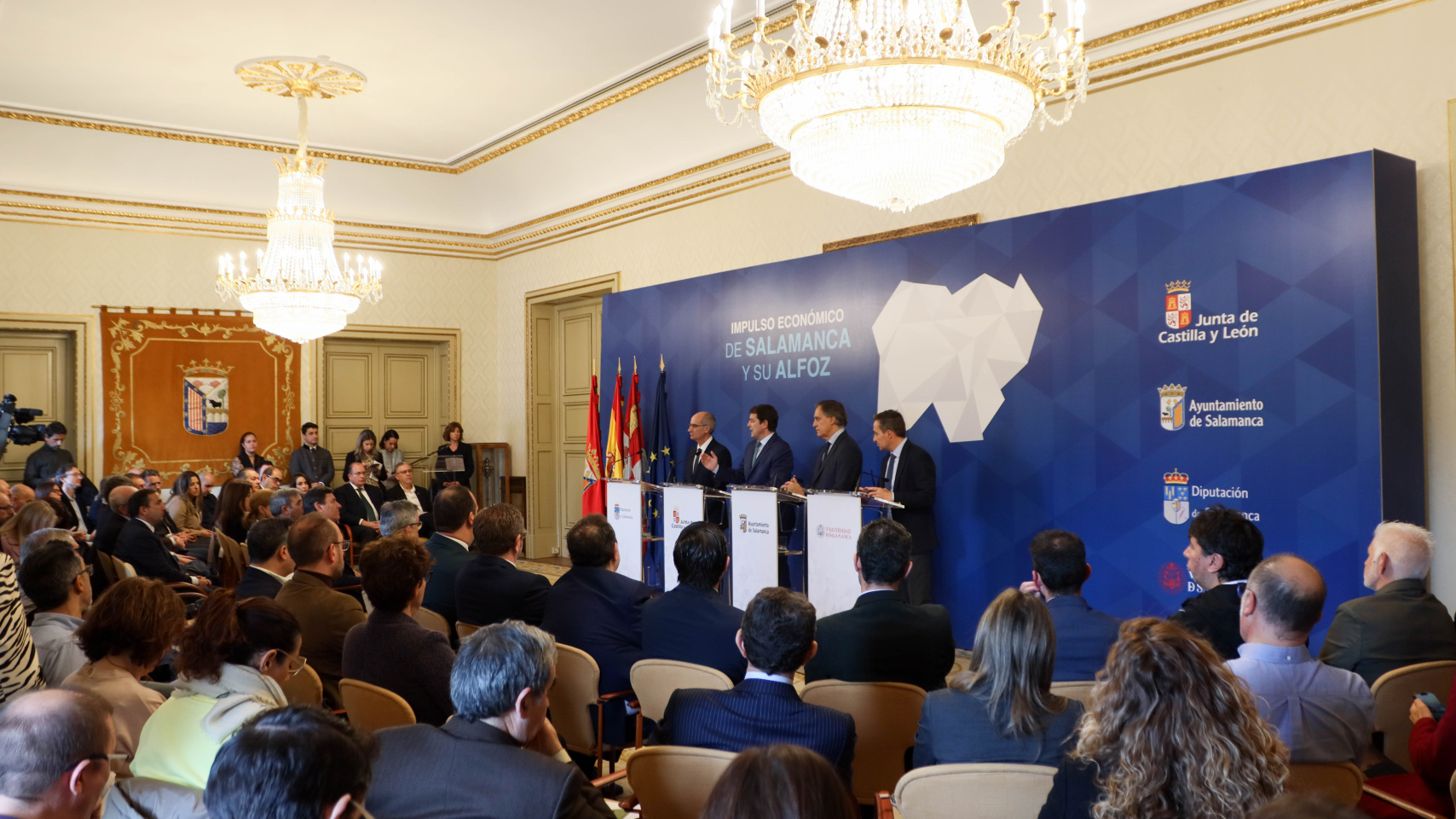 Firma del segundo protocolo estratégico para el impulso económico de Salamanca y su alfoz