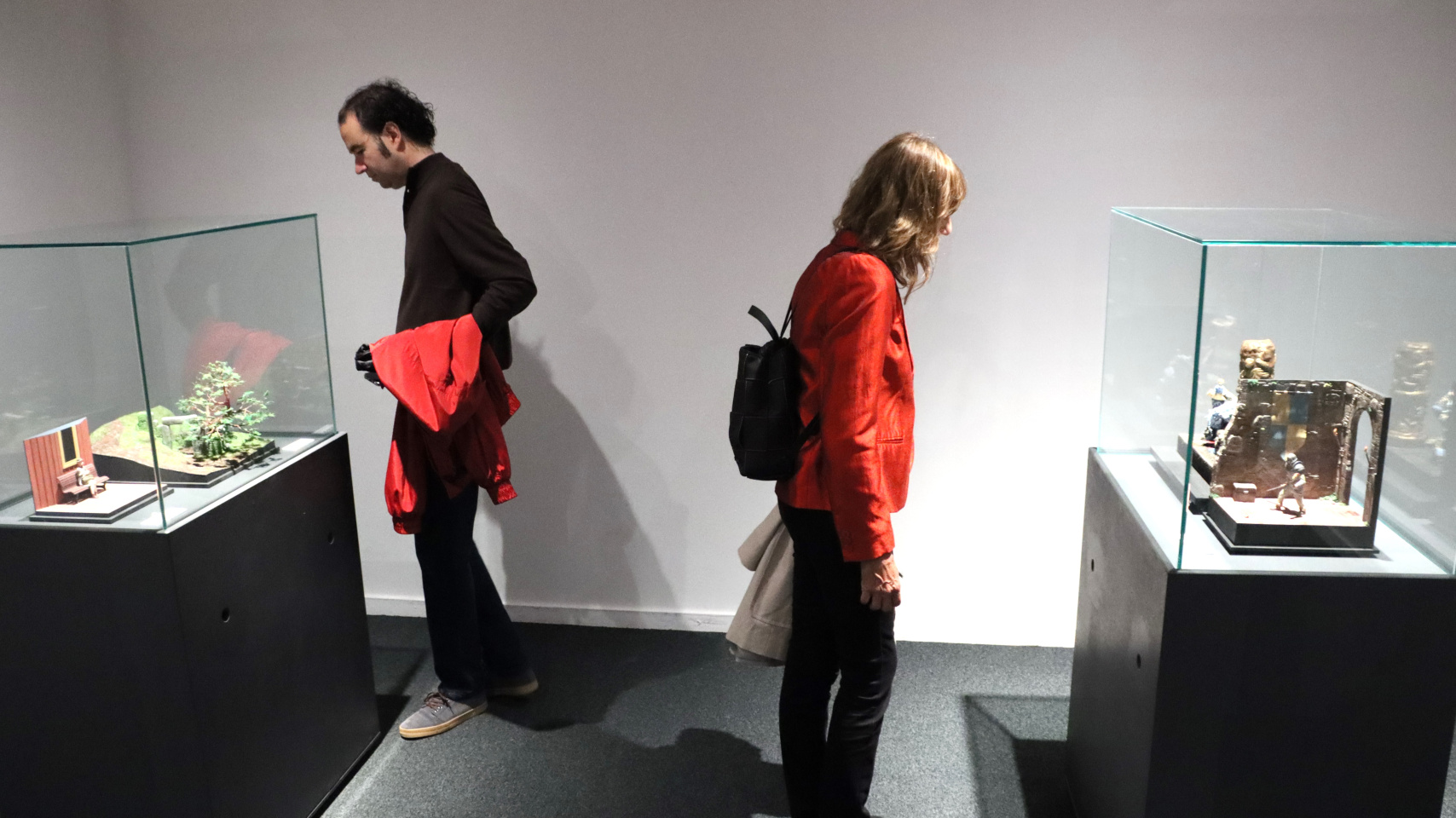 Inauguración de la exposición en el Espacio de Arte Experimental en la Hospedería Fonseca