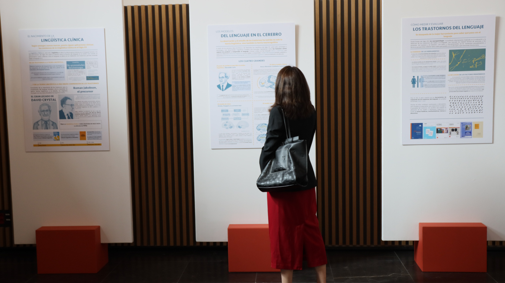 Acto de inauguración de la  exposición de divulgación científica ‘Una historia de la Lingüística Clínica’