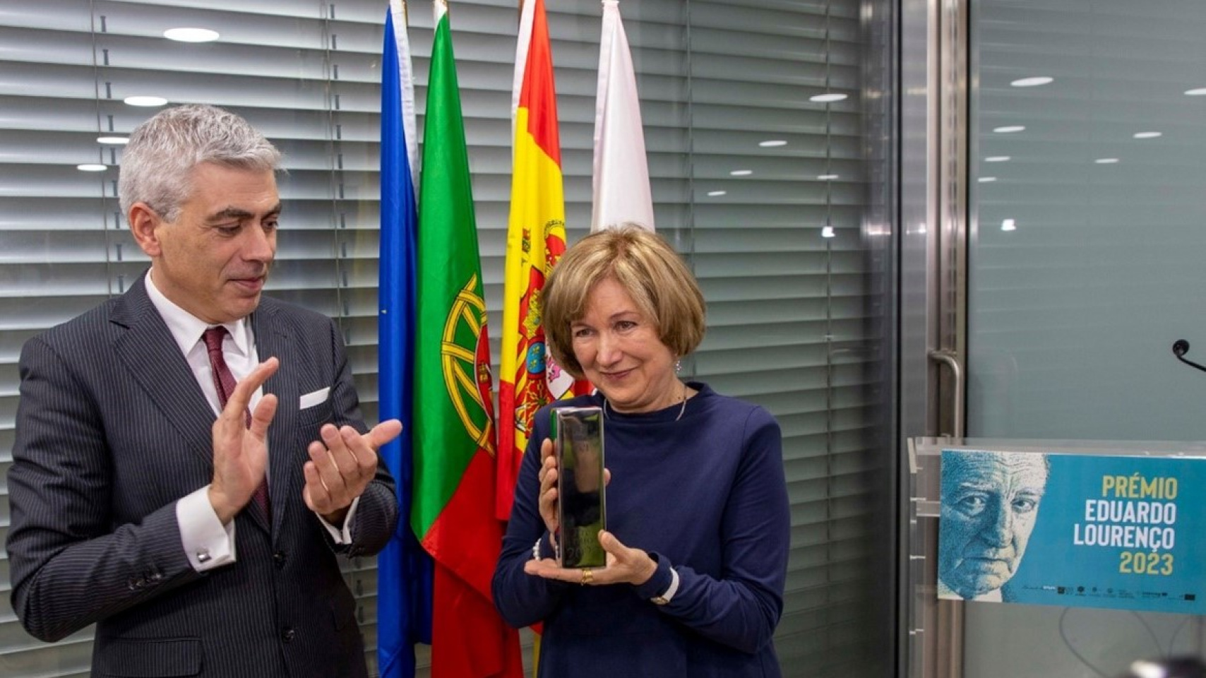 Acto de entrega del premio Eduardo Lourenço 2023