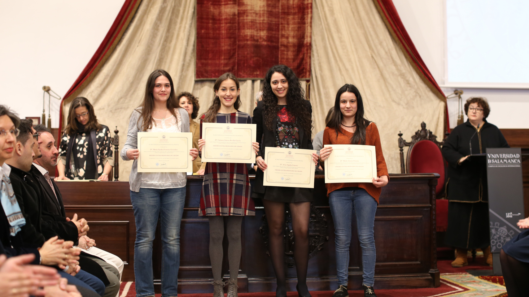 Fotografía de Premio Extraordinario de Grado y de Grado de Salamanca 2