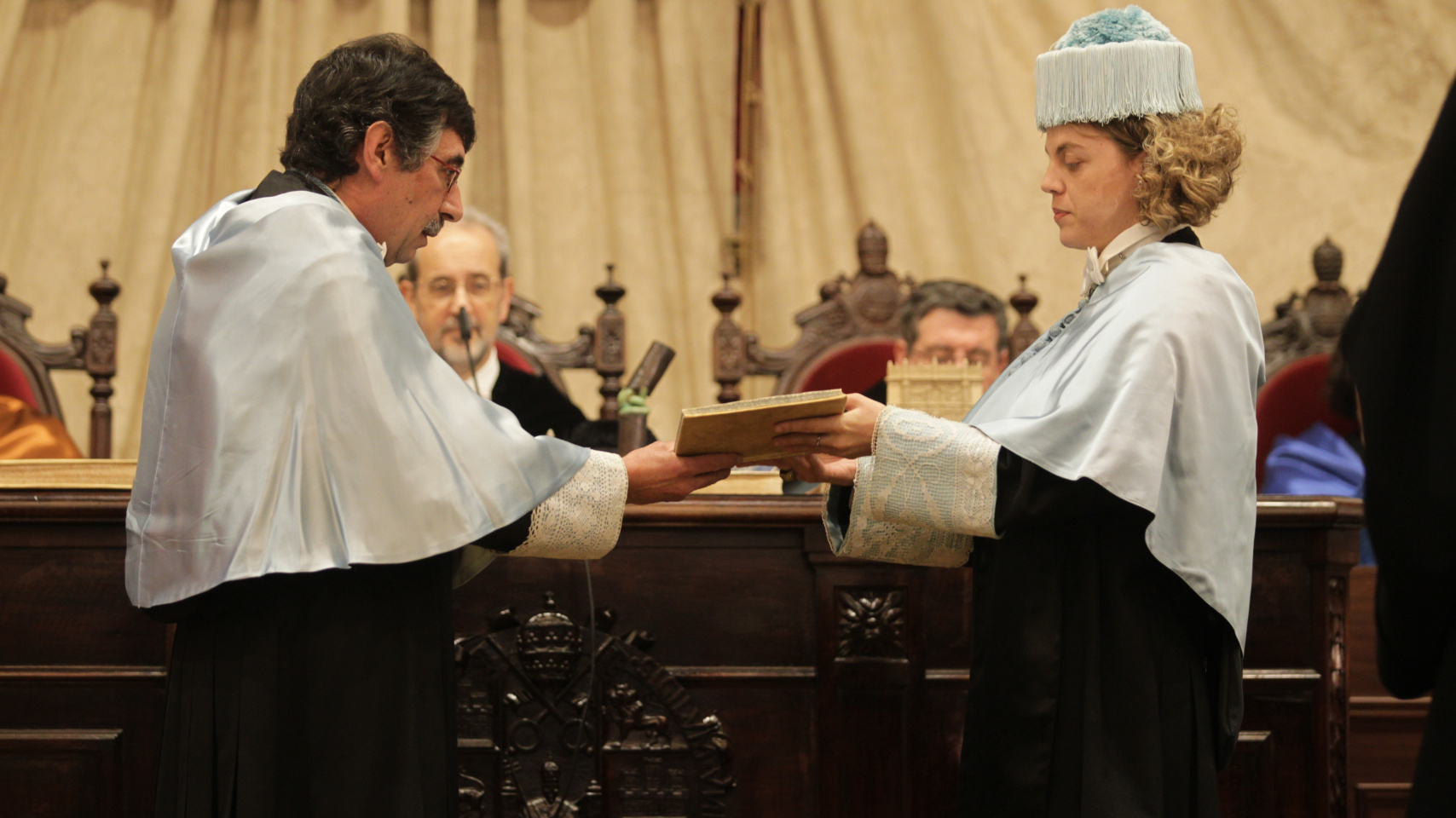 Un momento de la Ceremonia de Investidura de doctores y doctoras