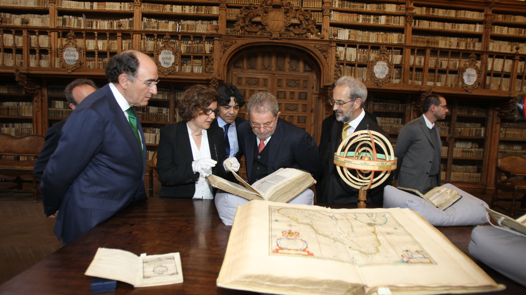 Visita a al Biblioteca General Histórica de la Universidad de Salamanca.