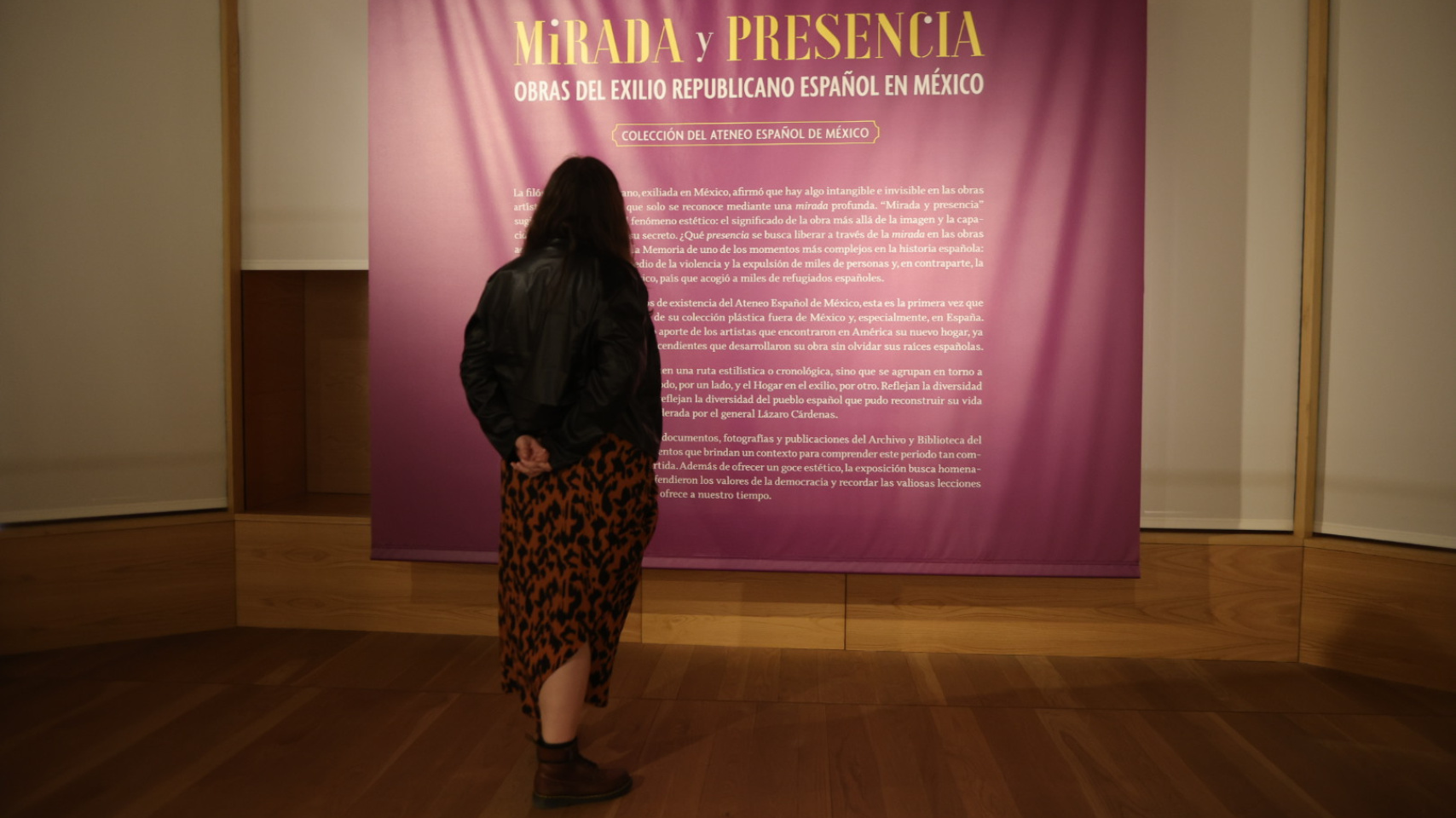 Muestra ‘Mirada y presencia: obras del exilio español en México’