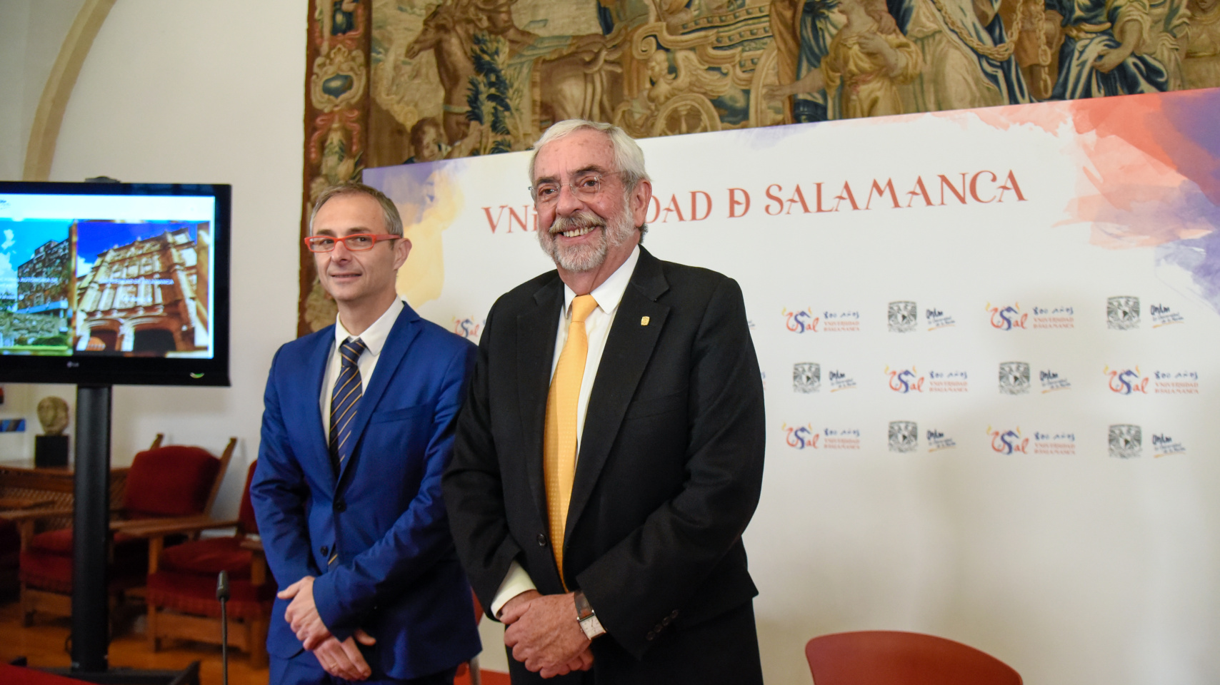 Un momento durante el acto.