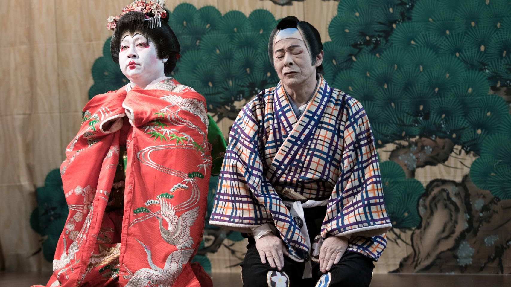 Un momento de la representación.