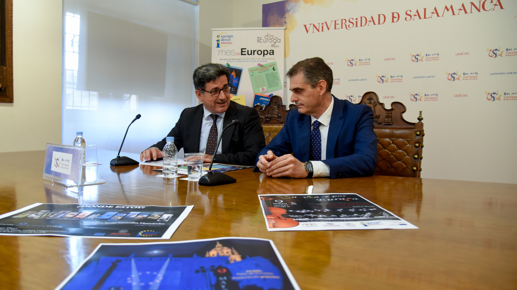 Un momento de la rueda de prensa