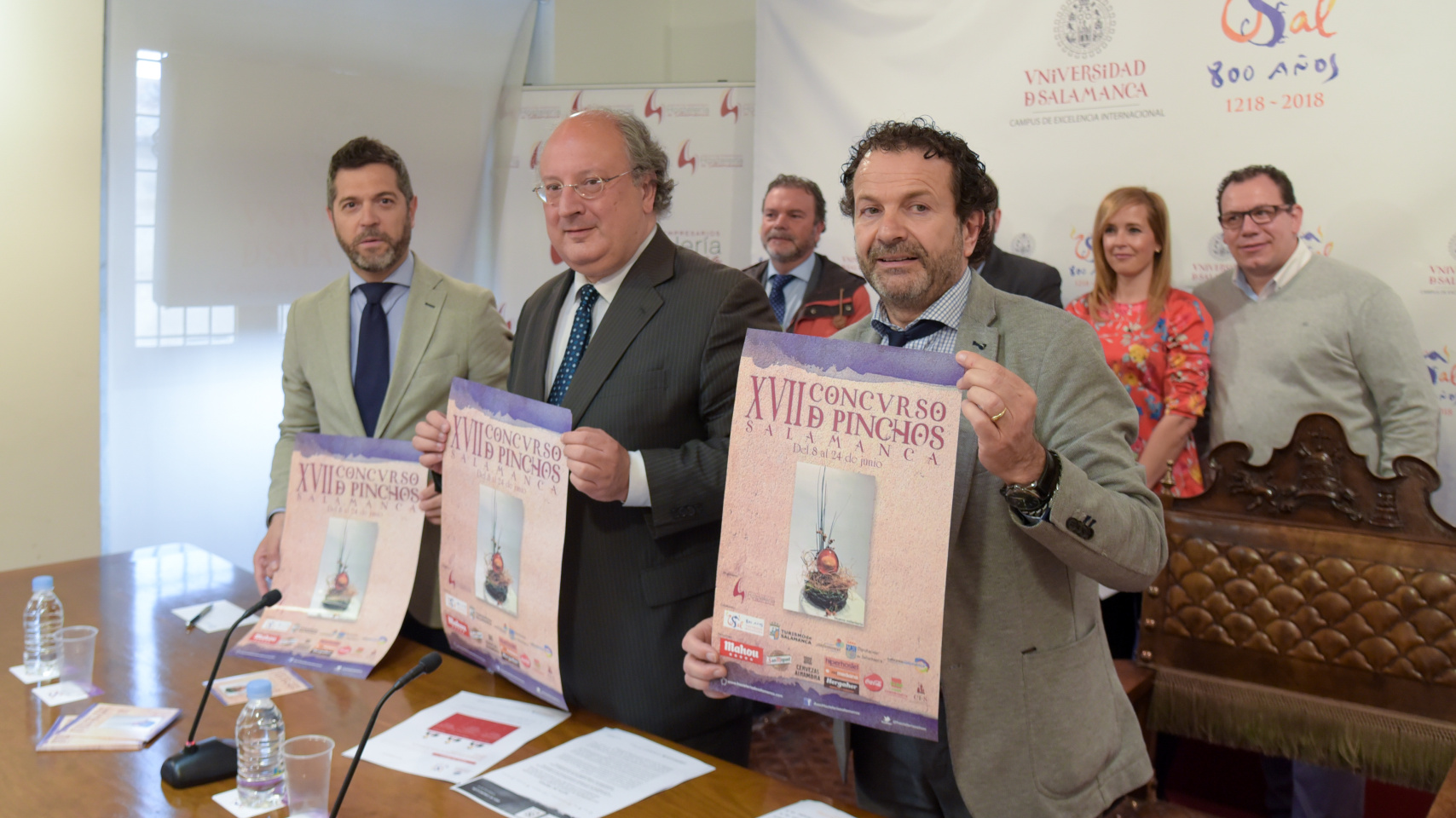 Julio López, Enrique Cabero y Alain Saldaña