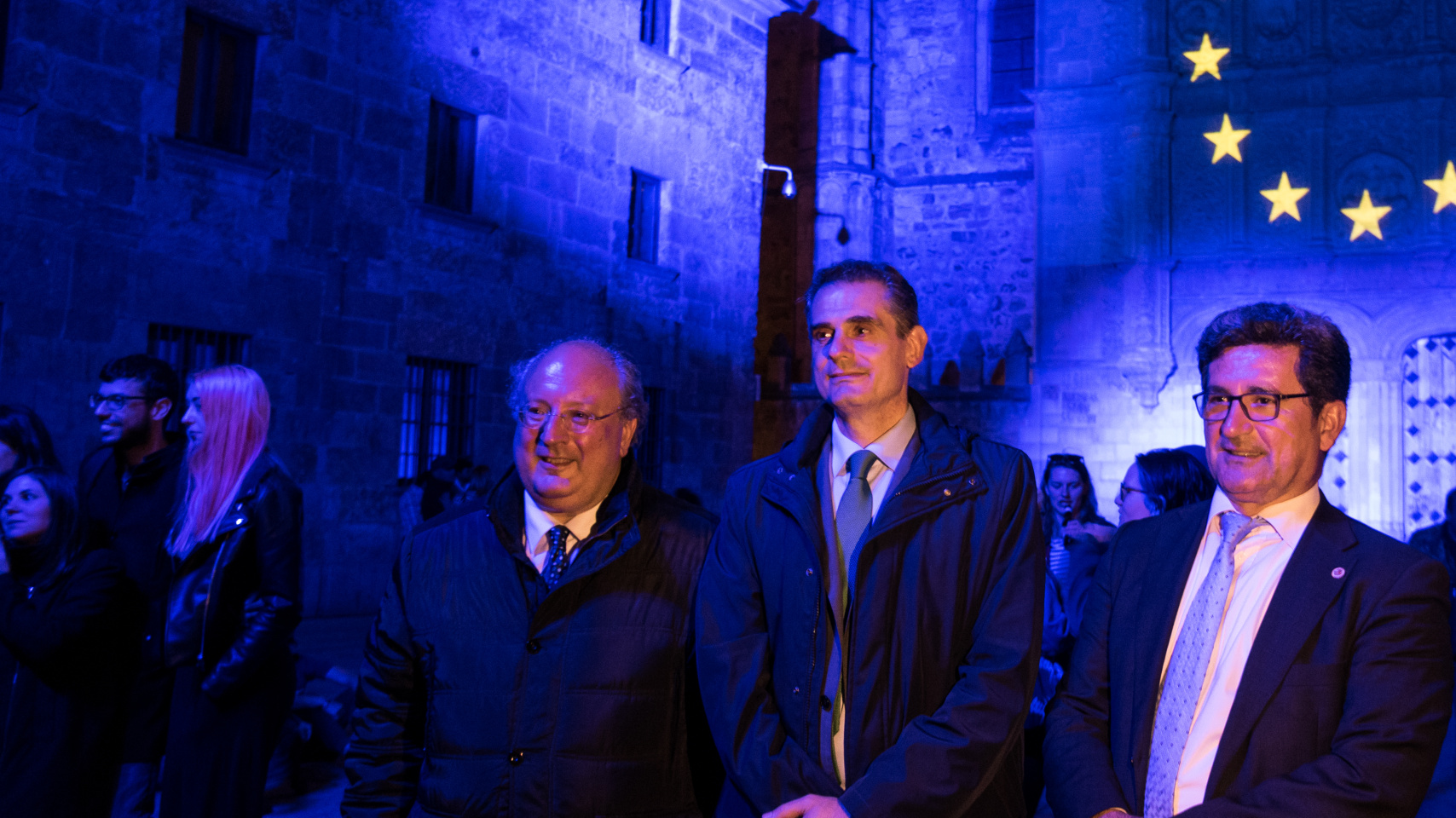 Enrique Cabero, Luis N. González y Efrem Yildiz