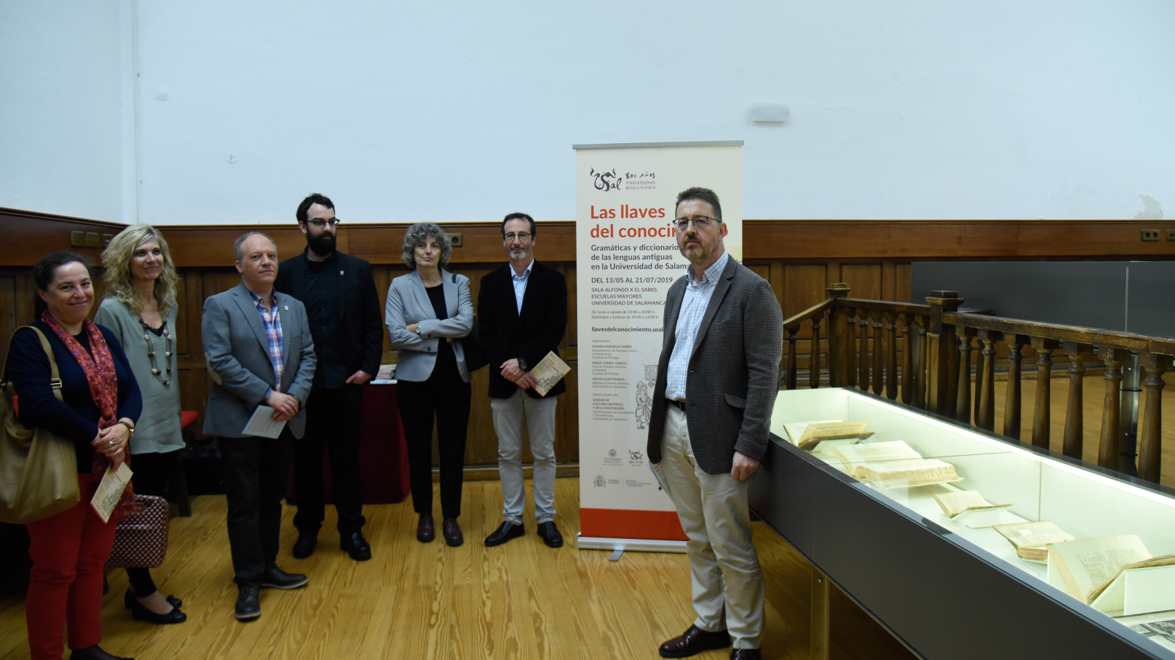 Un momento durante el acto.