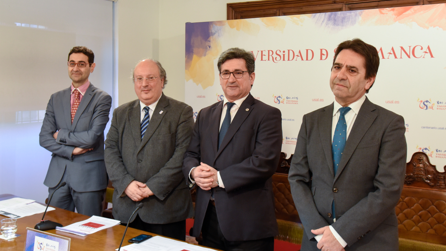 José Miguel Sánchez Llorente, Enrique Cabero, Efrem Yildiz y José Luis Herrero