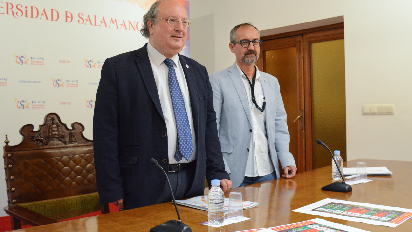 Enrique Cabero y Luis Barrio