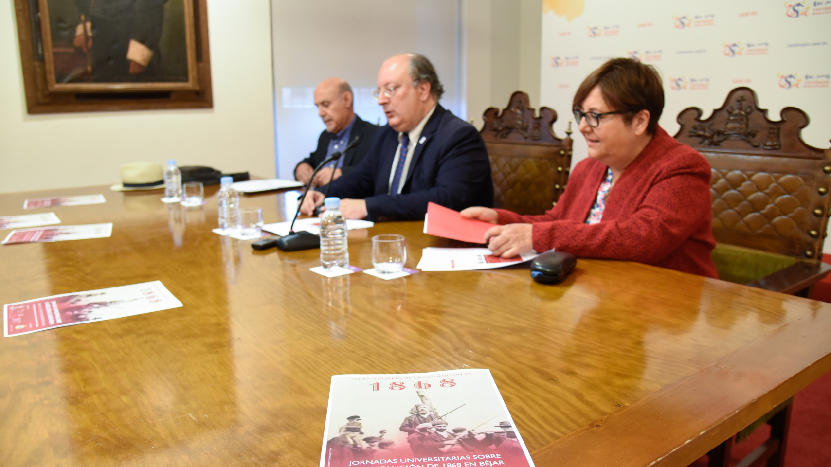 Instante de la presentación de las Jornadas