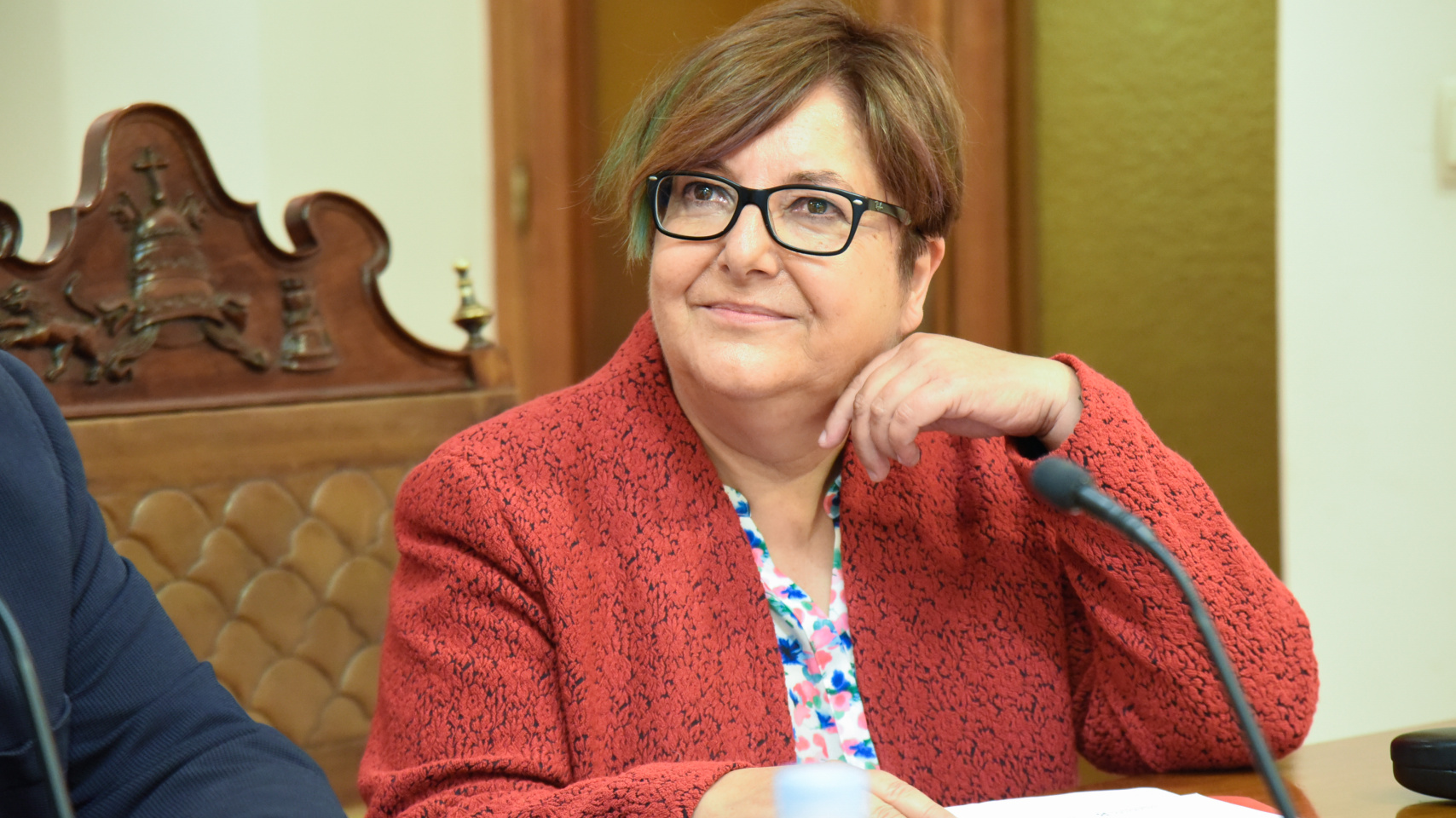 La presidenta del Centro de Estudios Bejaranos, Josefa Montero