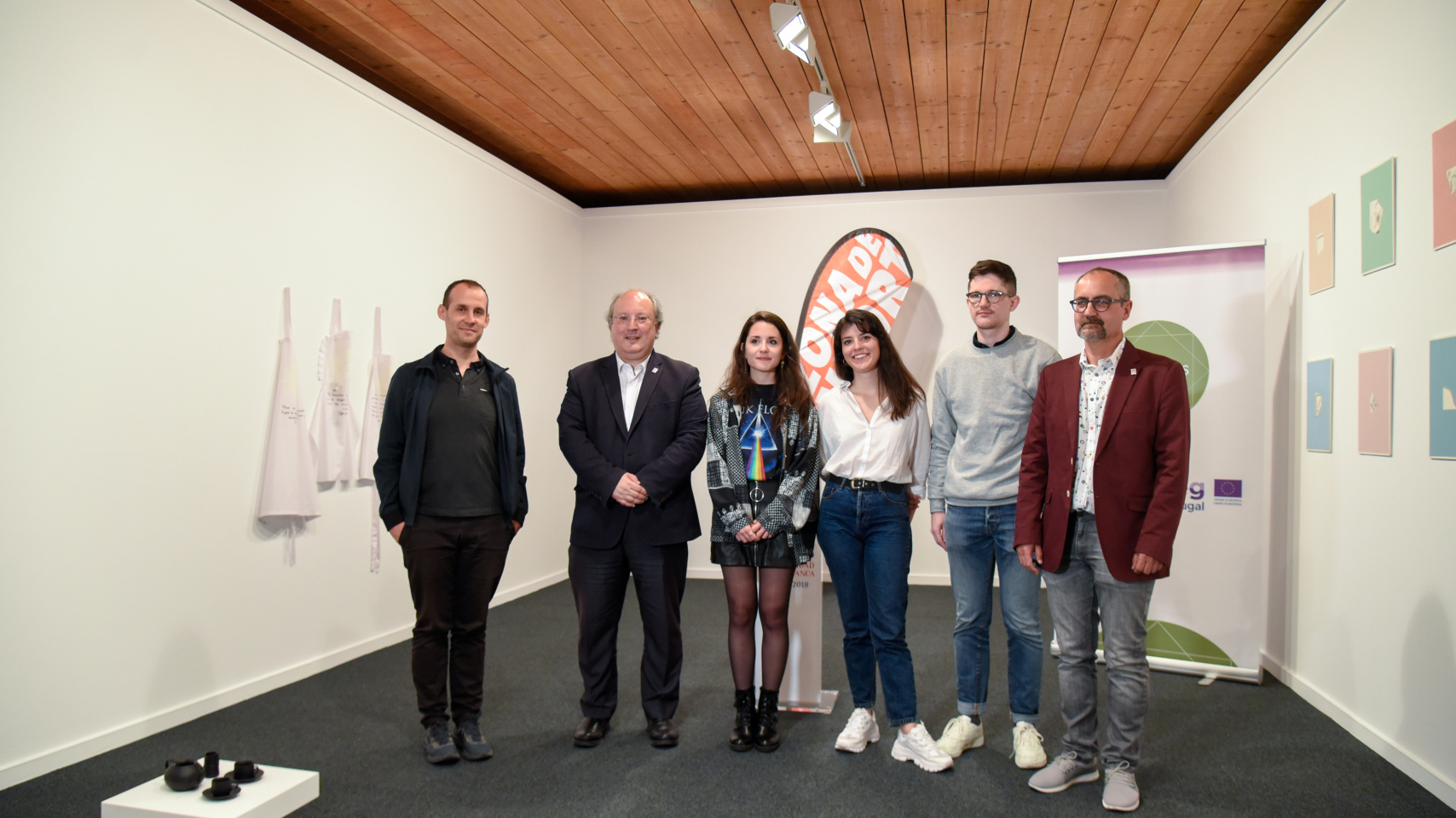Diego del Pozo, Enrique Cabero, Alsira Monfort, Yolanda Santamaría, Álvaro Giménez y Luis Barrio