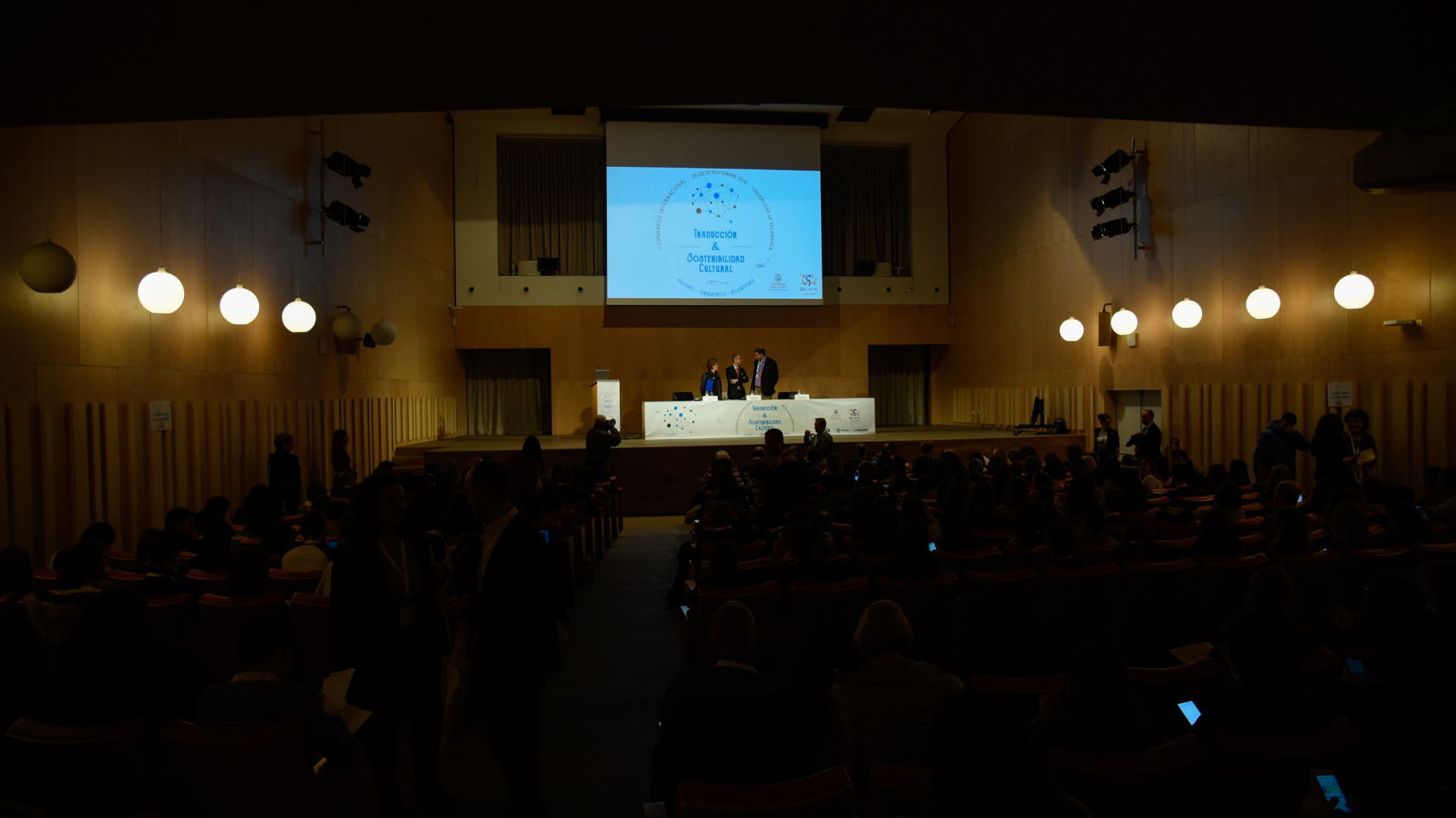 Momento de la inauguración del Congreso