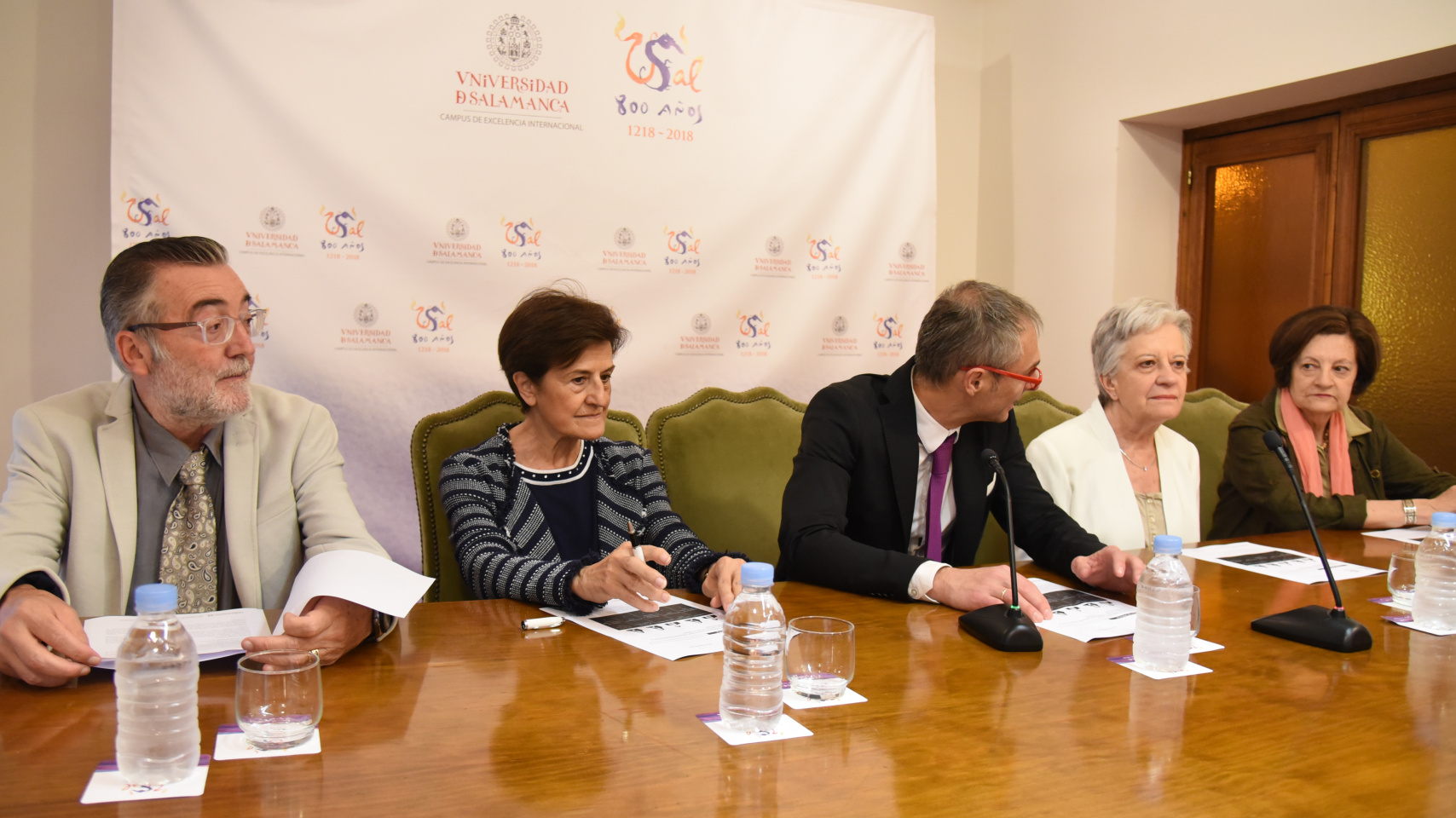 Un momento de la rueda de prensa