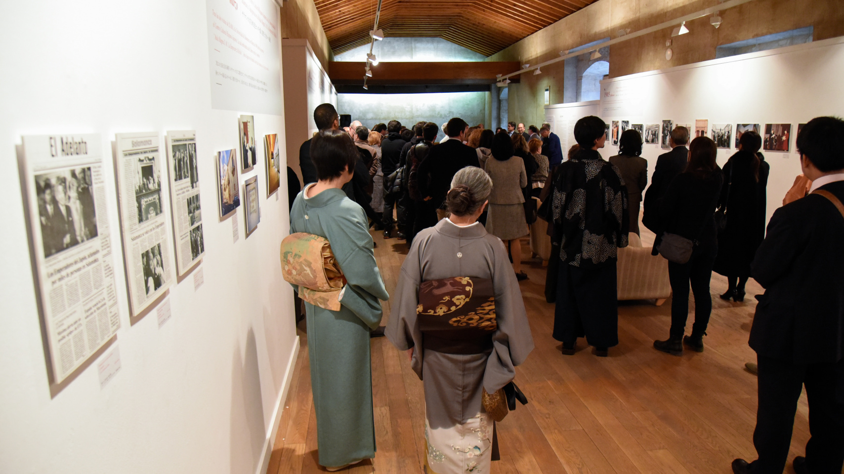 Un momento de la inauguración