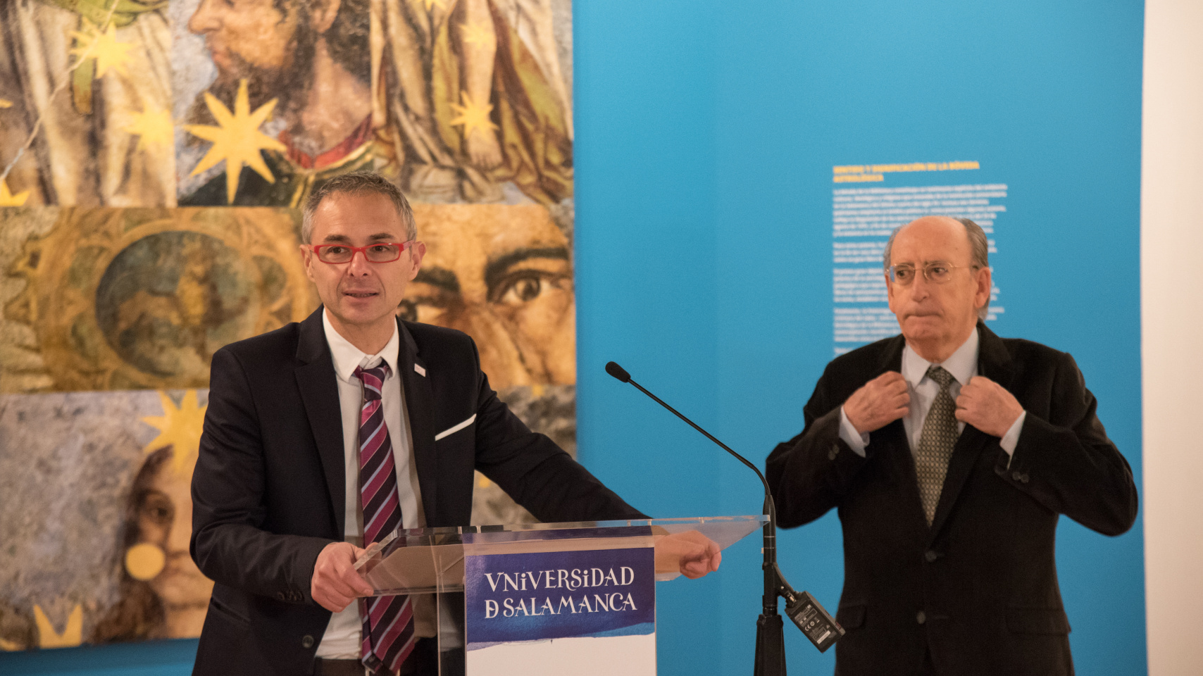 Ricardo Rivero durante la presentación