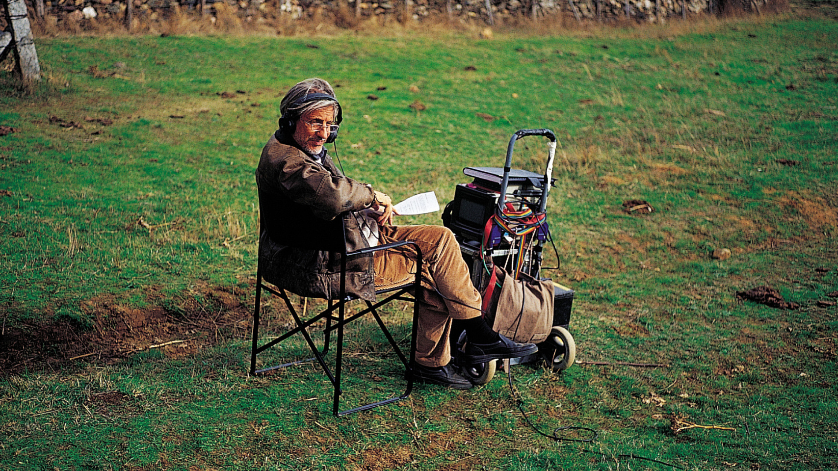 RODAJE DE OCTAVIA, 2001. FOTO: JOSÉ LUIS LÓPEZ LINARES  © FUNDACIÓN BASILIO MARTÍN PATINO