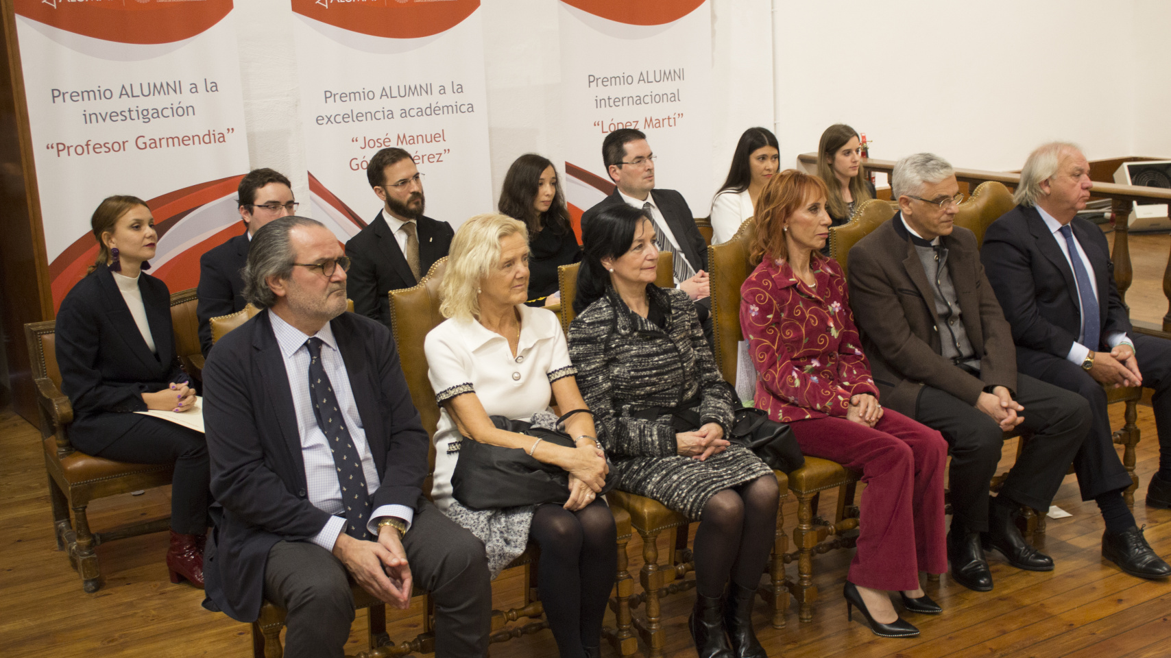 Alumni-Universidad de Salamanca entrega los premios ‘Profesor Garmendia’, ‘José Manuel Gómez Pérez’ y ‘López Martí’