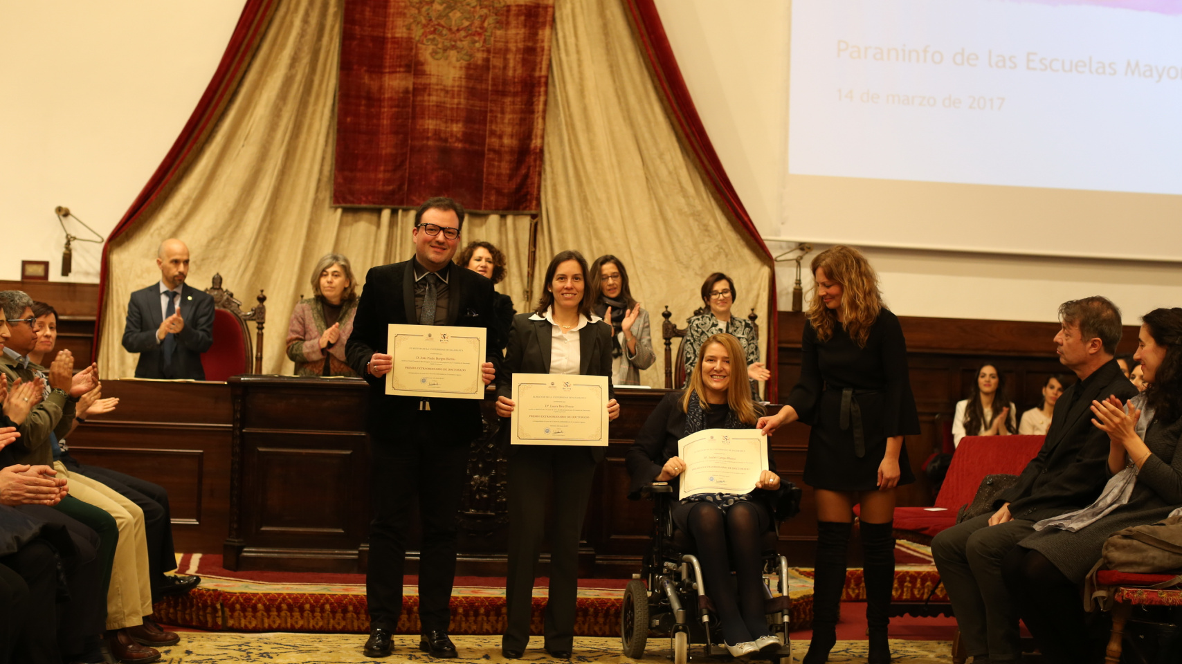 Fotografía de Premio Extraordinario de Doctorado 1