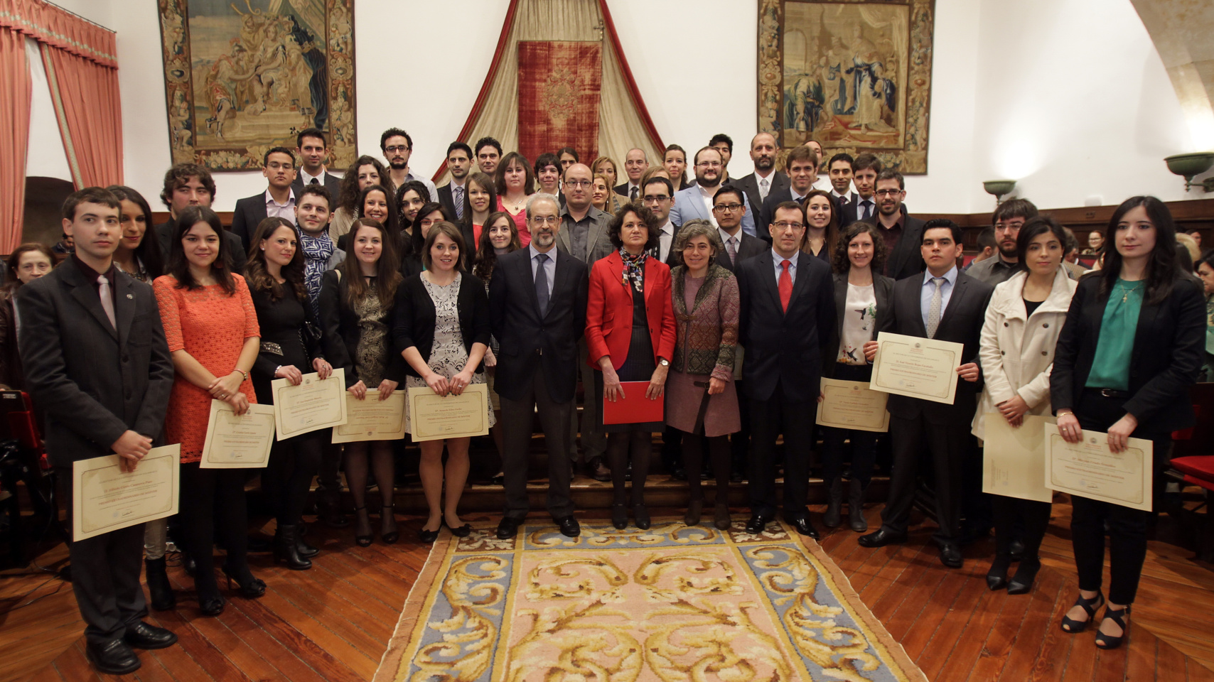 Galardonados con el Premio Extraordinario de Máster.