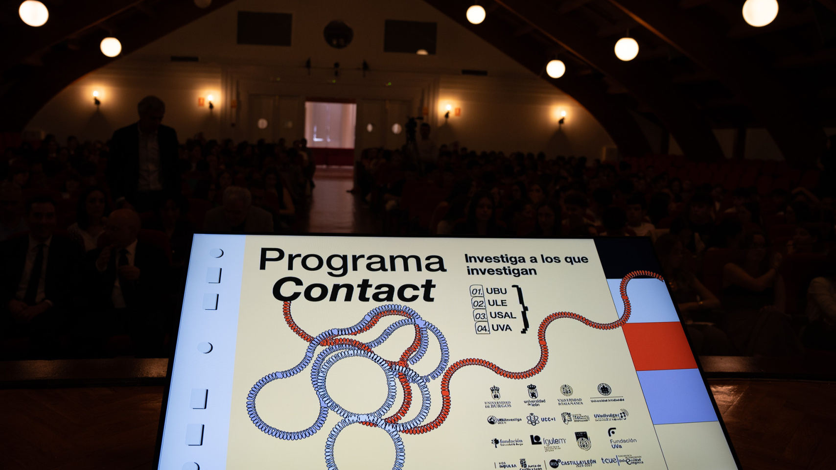 Cartel del programa "Contact"