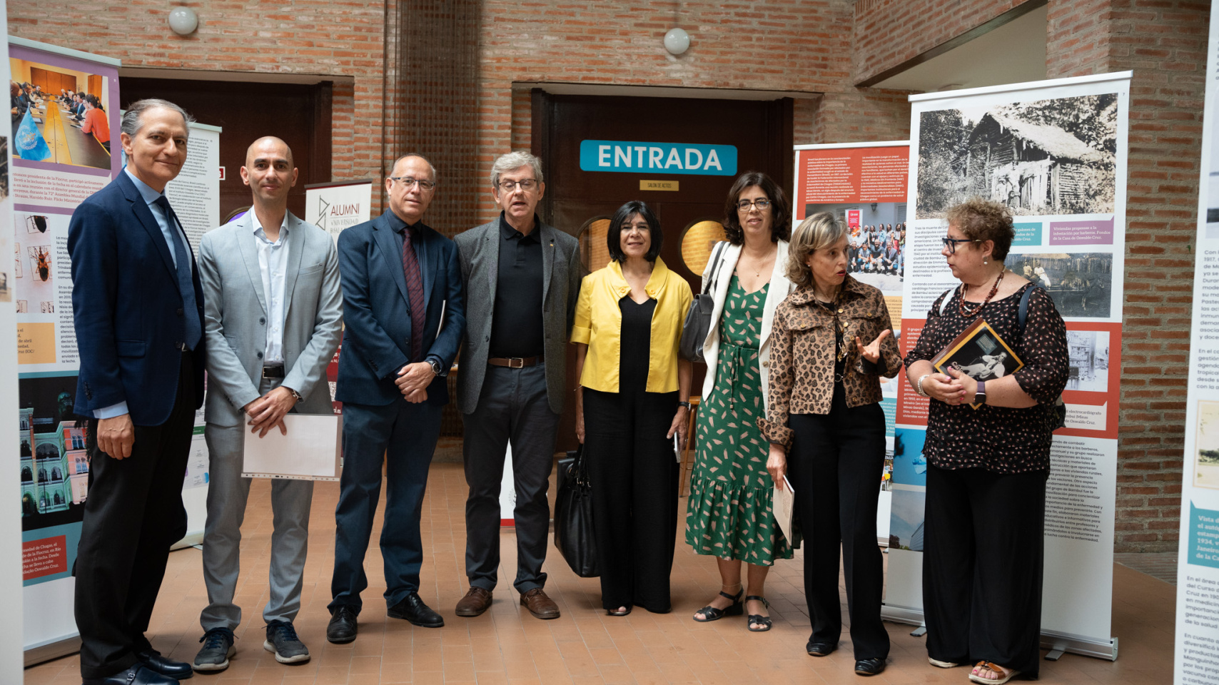 La Facultad de Farmacia homenaje al prestigioso científico brasileño Carlos Chagas