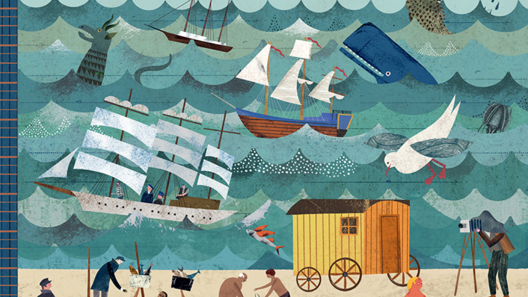 Portada del libro "Siete mares" de Judith Homoki