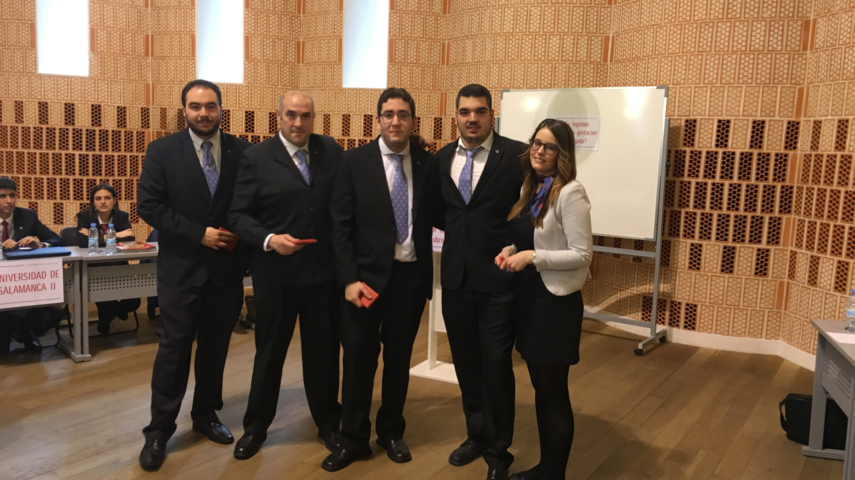 Participantes en el II Torneo Regional de Debate de Castilla y León